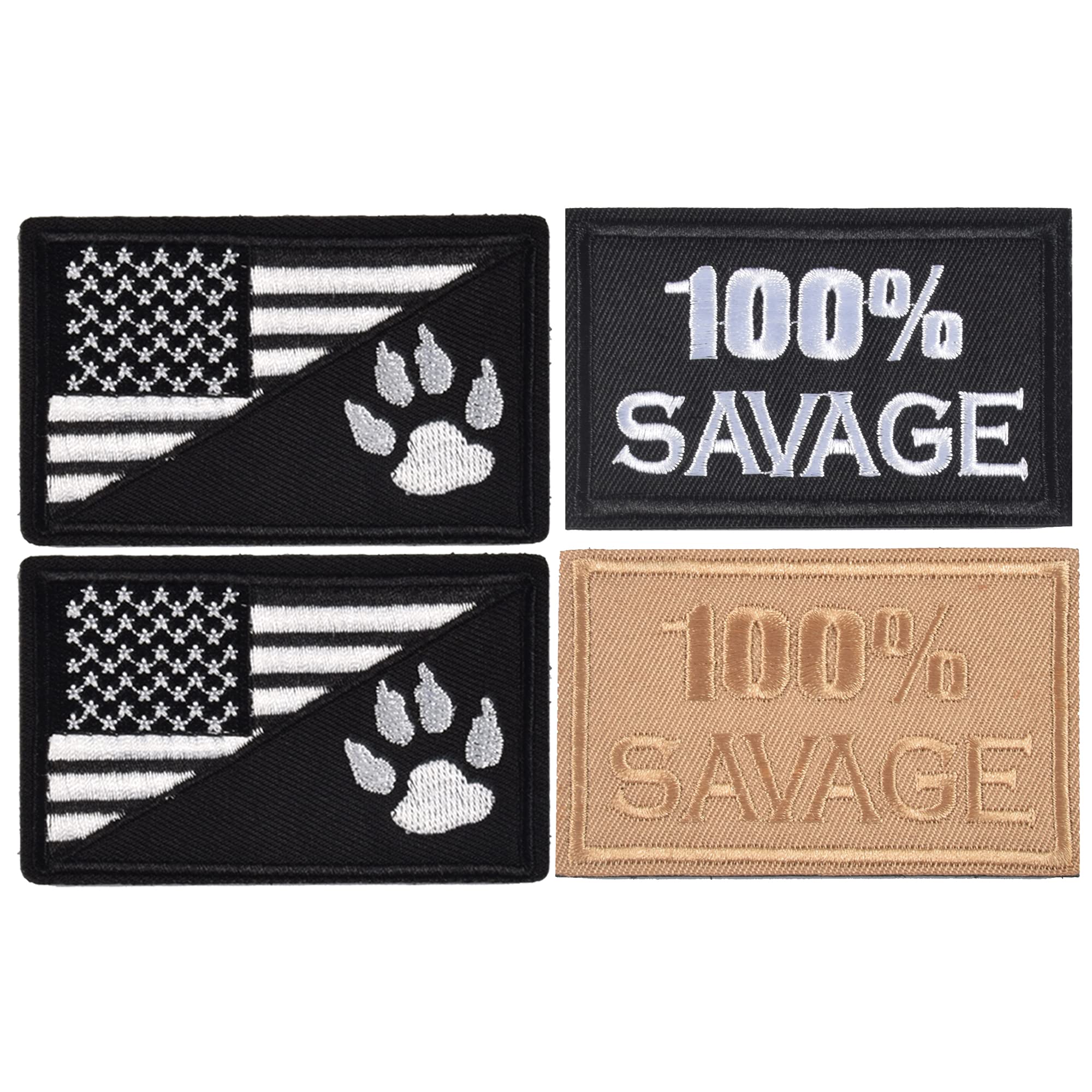 J.CARP Tactical US Flag & Military Patches - for Backpacks & Uniforms