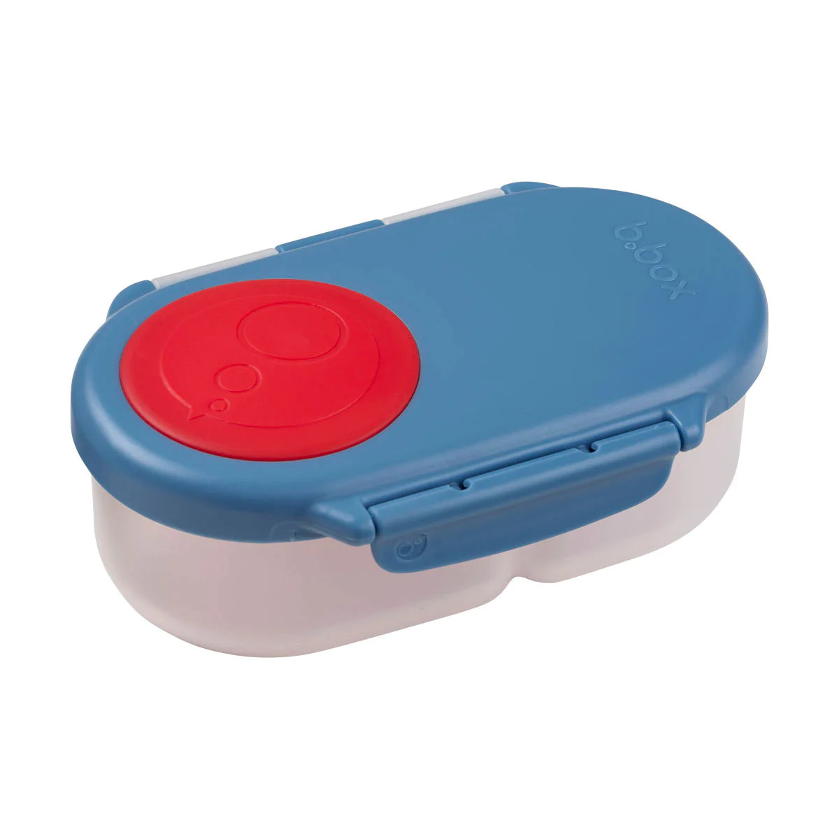 b.box Snack Box for Kids - Leak Proof, BPA Free, Portable Food Container with Dividers - Blue Blaze - Perfect for School Lunches, Travel & On-the-Go Snacks