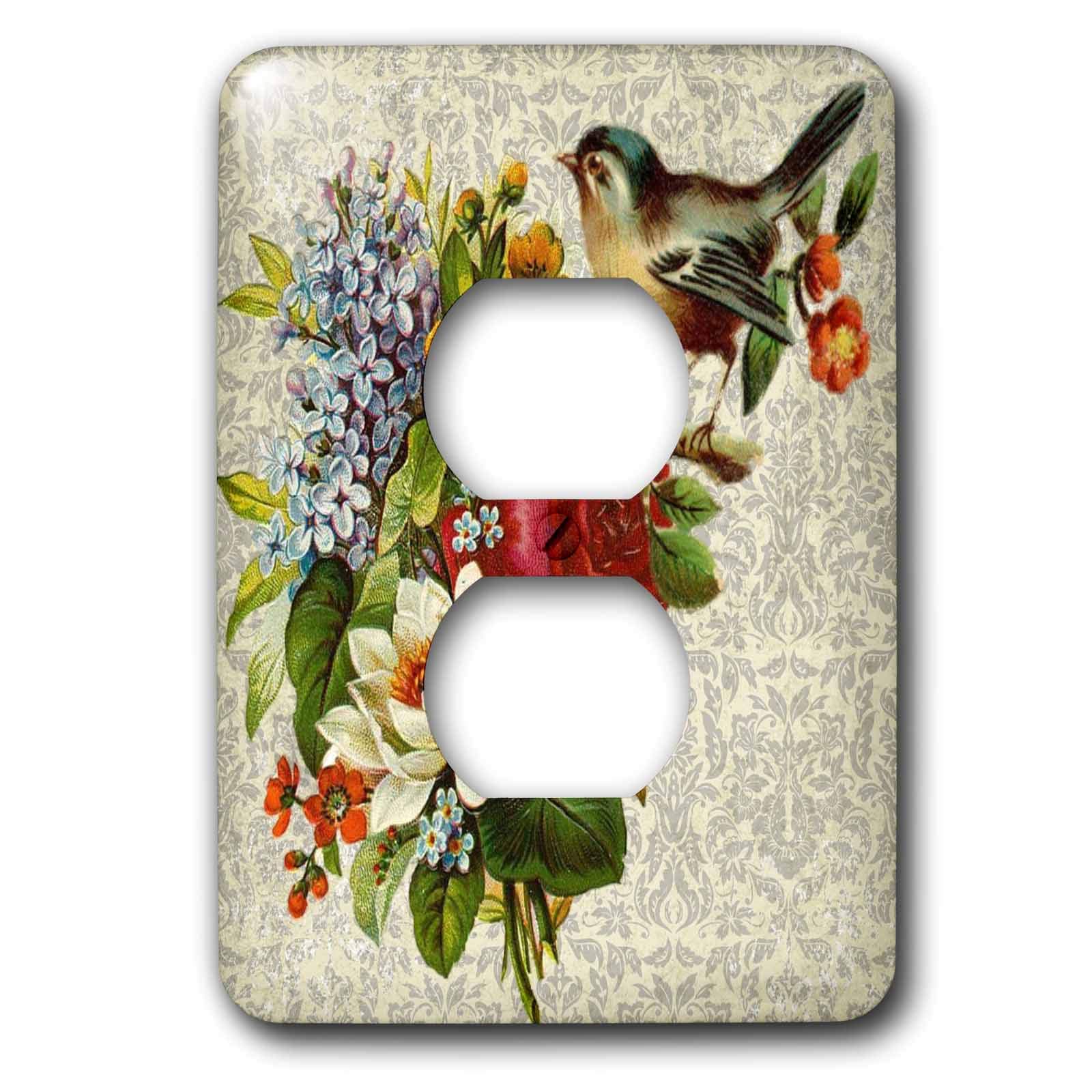 3D Rose Light Switch Cover - Decorative for Home Decor