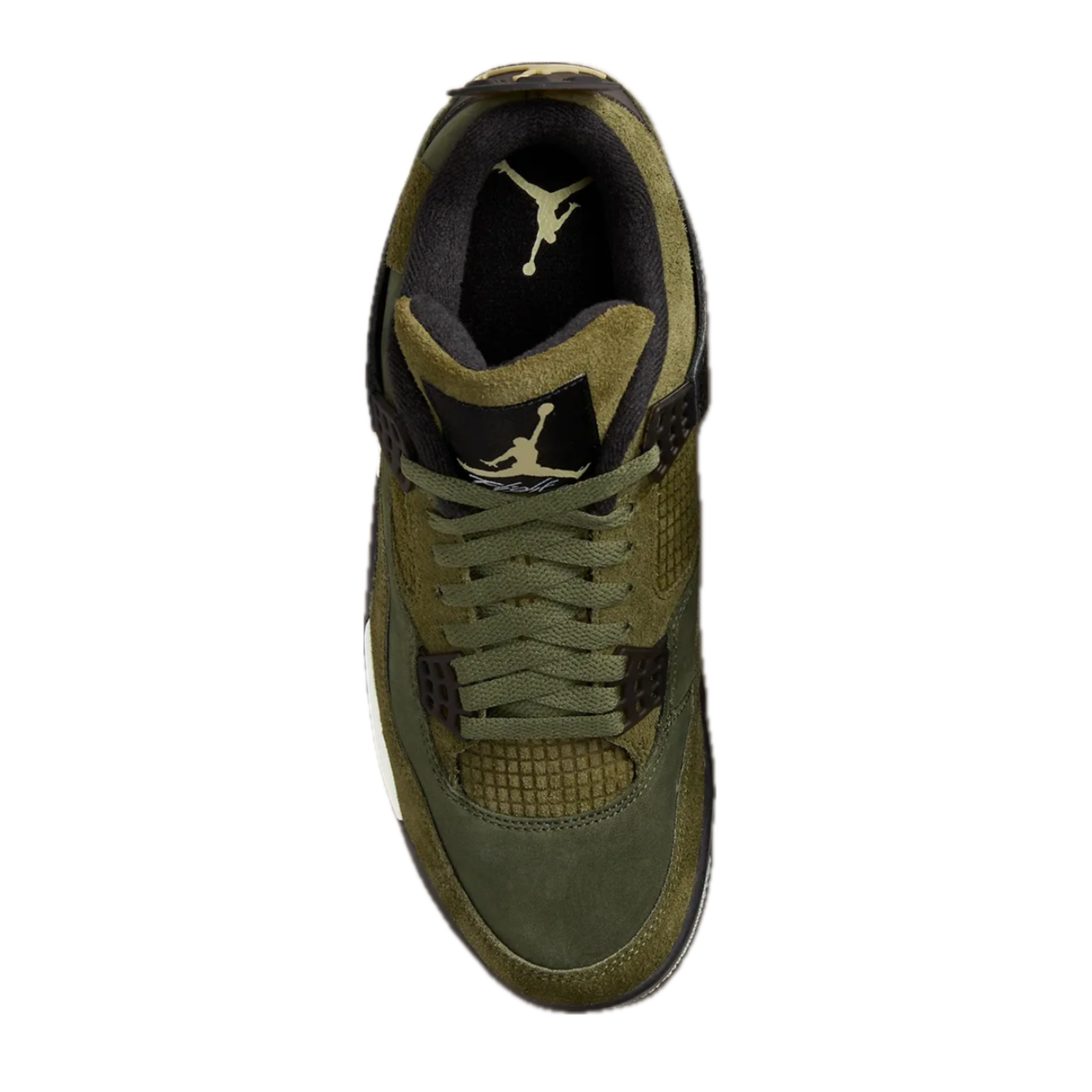 Air Jordan 4 Retro SE Craft Medium Olive Sneakers - Men's Basketball Shoes for Casual Wear & Street Style