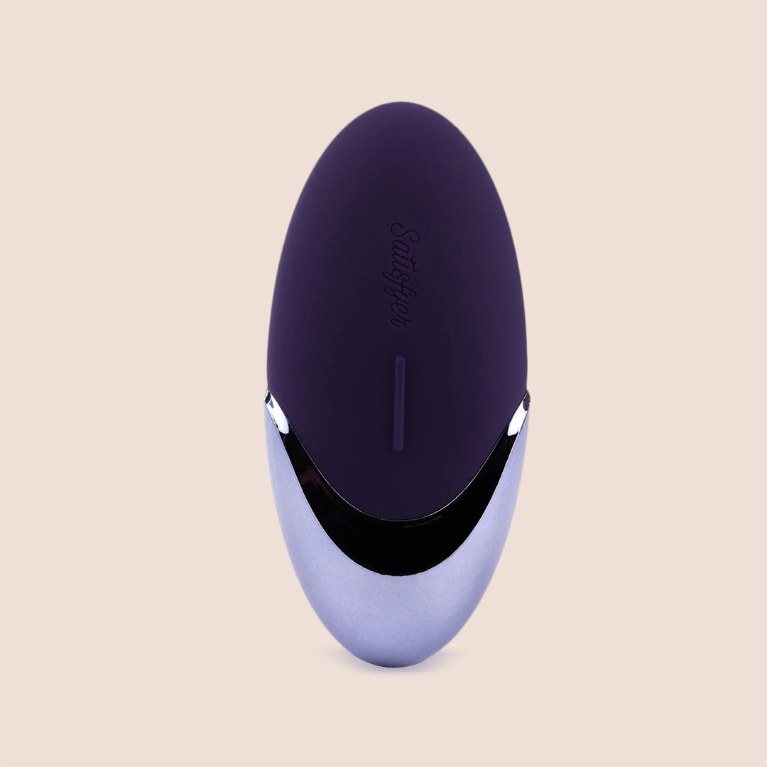 Satisfyer Lay on Purple Pleasure - Hands-Free Lay on Vibrator for Women | Clitoral Stimulation & G-Spot Massage | Perfect for Solo Play & Couples Intimacy