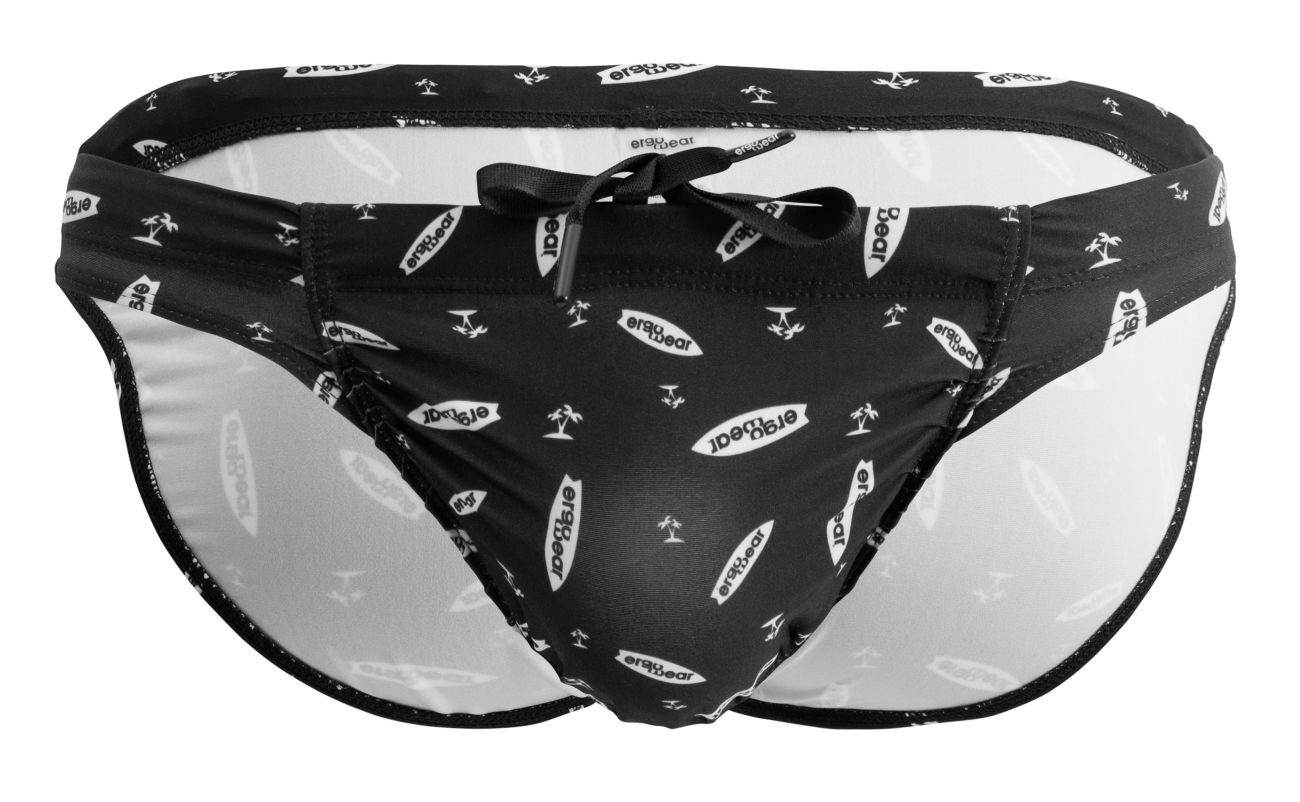 ErgoWear SW Swim Brief - Comfortable Men's Swimwear for Lap Swimming, Beach & Pool Activities | Quick-Dry Fabric with UPF 50+ Sun Protection