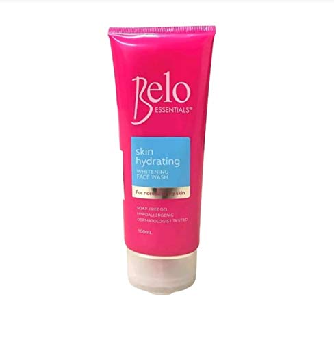 Belo Essentials Skin Hydrating & Brightening Facial Cleanser 100ml - Gentle Daily Face Wash for Glowing Skin | Perfect for Morning & Night Routine
