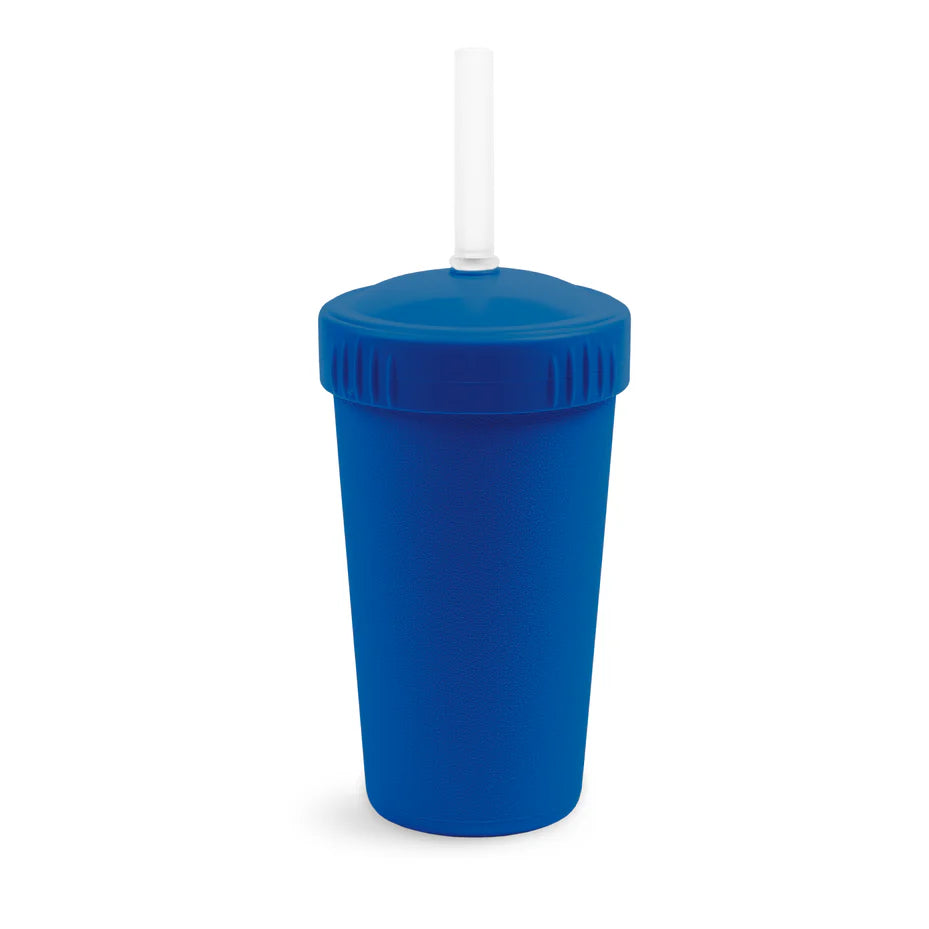 RePlay Straw Cup with No Pull Out Silicone Straw - Leak Proof Sippy Cup for Toddlers - BPA Free Kids Drinking Cup for Home, Travel & Daycare