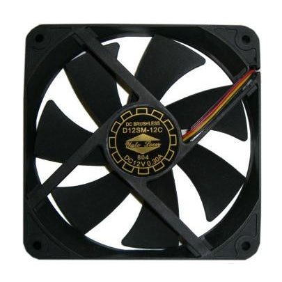 Yate Loon D12SM 120x120x20mm Medium Speed Case Fan - High Airflow PC Cooling Fan for Gaming Computer, Workstation & Server Cooling