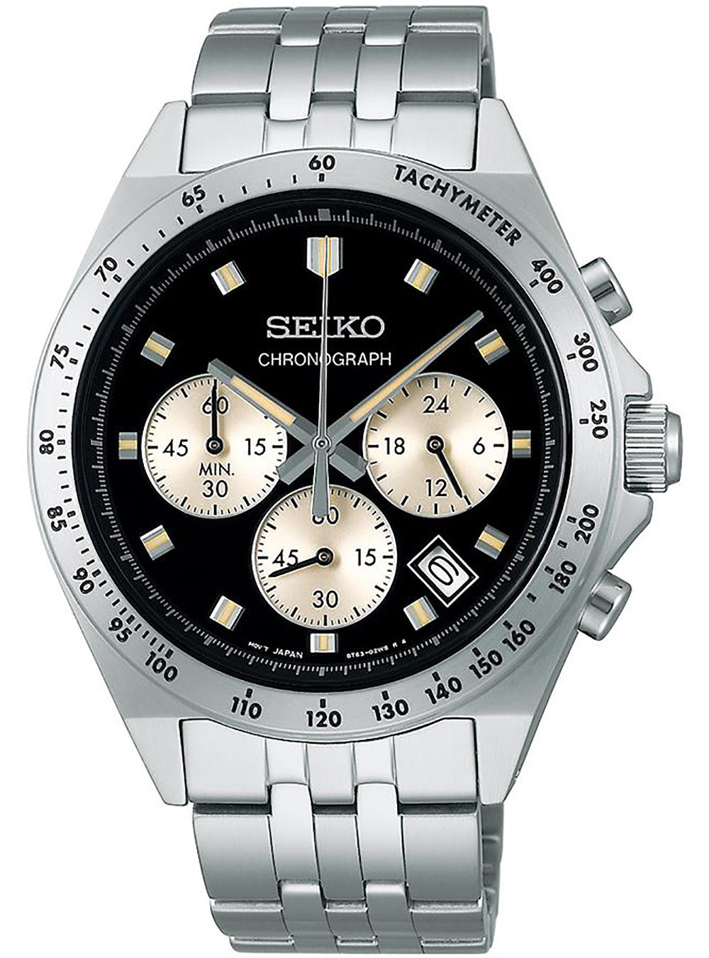 SEIKO Chronograph Watch SBTR047 - Japan Automatic Movement, JDM Exclusive - Perfect for Business, Casual, and Sports Wear