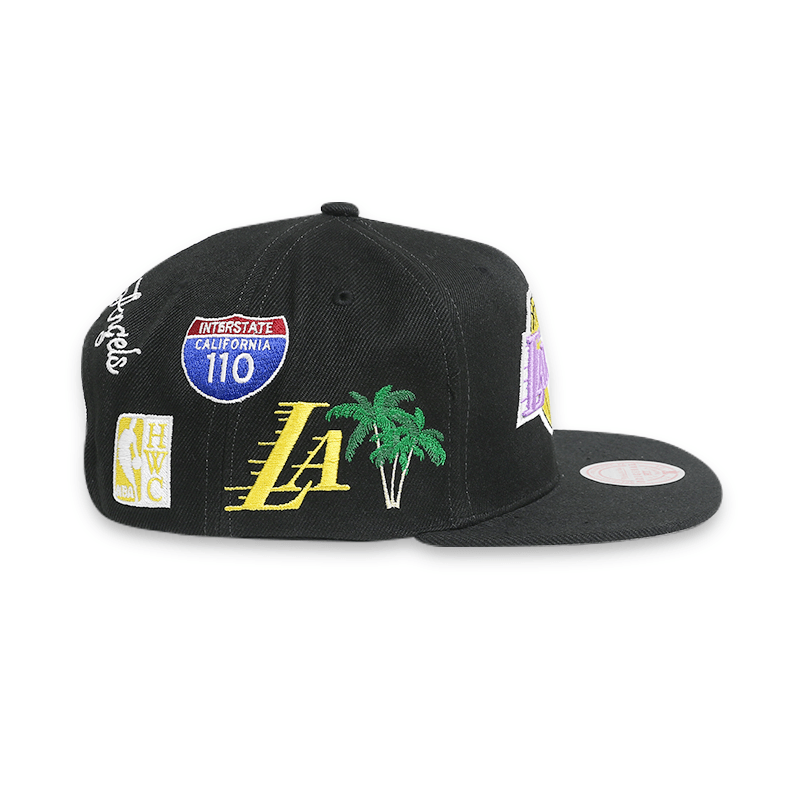 Los Angeles Lakers Snapback Hat - Official NBA Adjustable Baseball Cap for Men & Women - Perfect for Basketball Games, Streetwear & Fan Collections