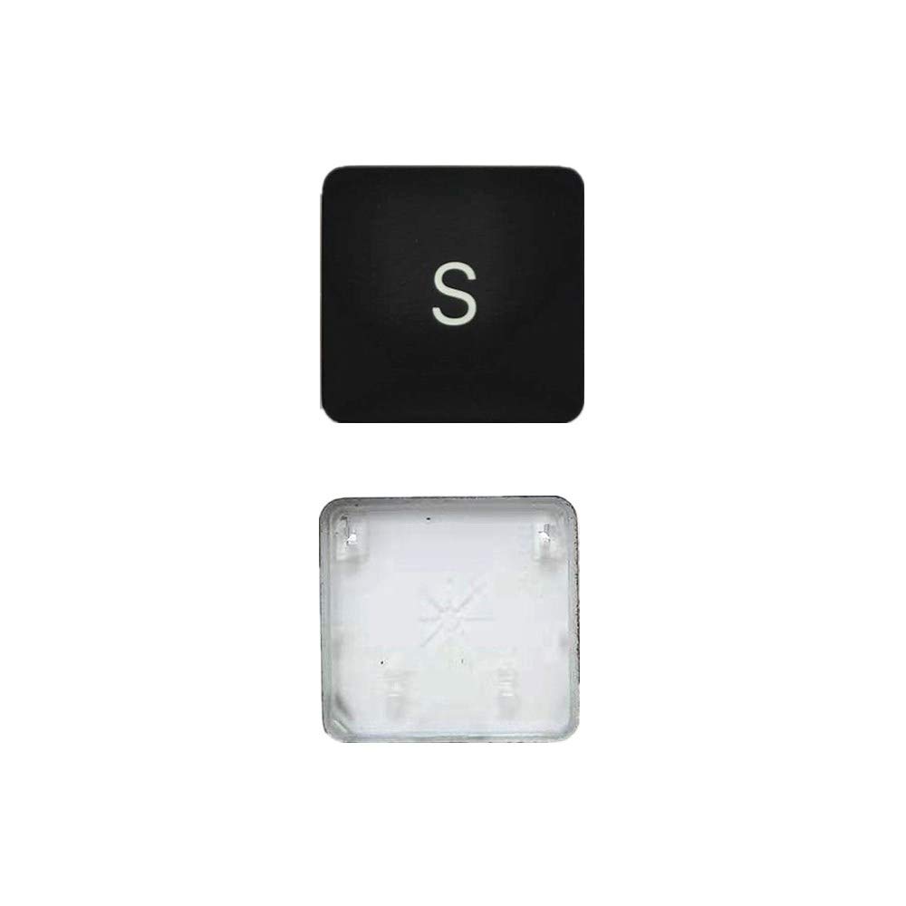MacBook Pro & Air Replacement S Key Cap & Hinges - Compatible with Models A1425, A1502, A1398, A1369, A1466, A1370, A1465 - Perfect for Keyboard Repair & Key Replacement at Home or Office
