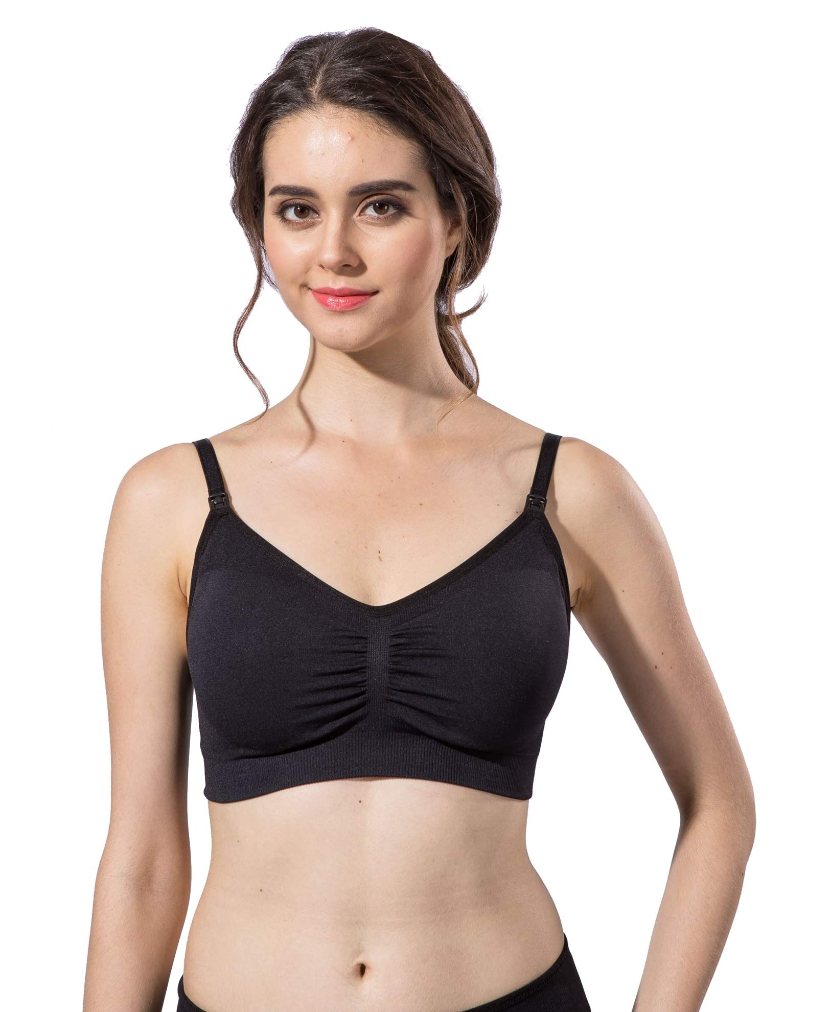 Jade - Seamless Maternity and Nursing Bra - Comfortable Support for Pregnancy and Breastfeeding