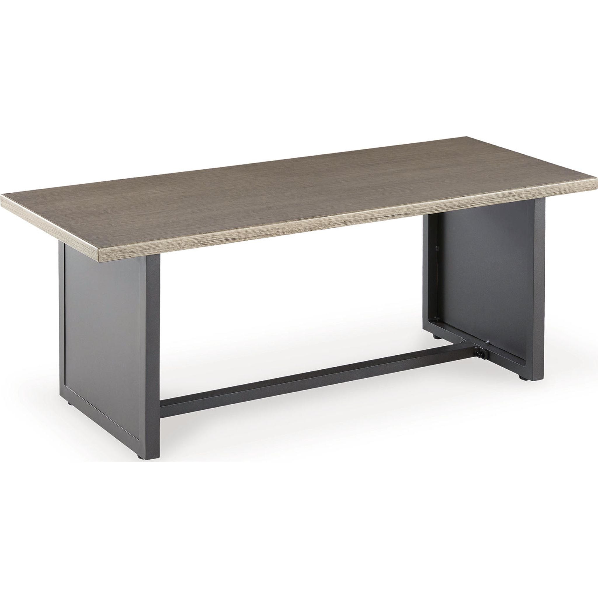 Bree Zee Outdoor End Table - Weather-Resistant Brown Side Table for Patio, Garden, or Poolside - Perfect for Drinks, Books, and Decor