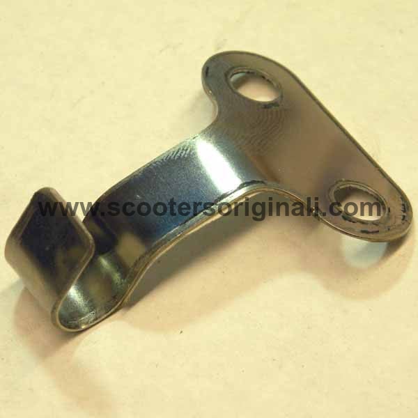 Lambretta Rear Brake Cable Guide Plate - Stainless Steel Replacement Part for Scooter & Vespa Brake System | Perfect for Motorcycle Maintenance & Restoration Projects