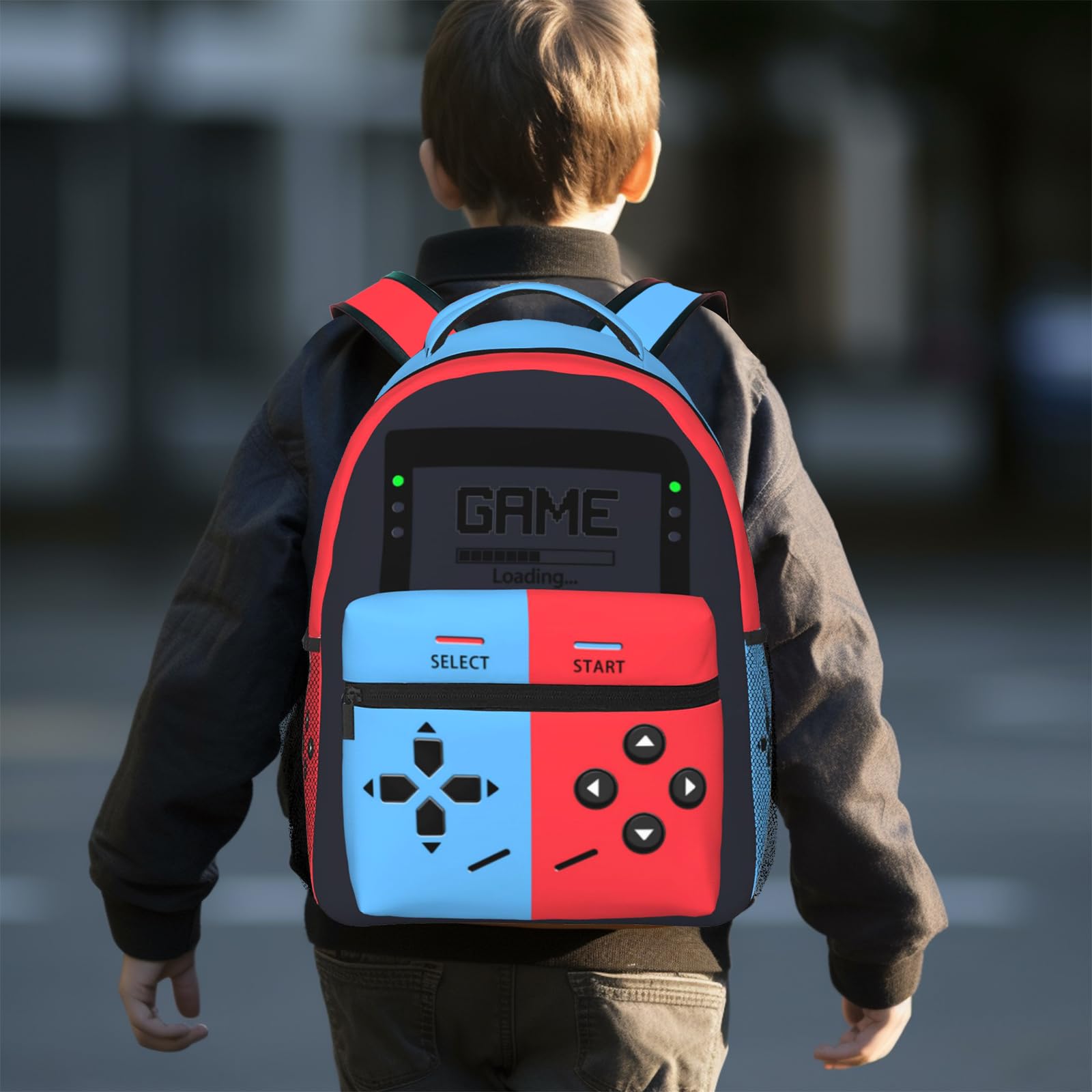 **Gaming Backpack for Boys & Teens - Durable Laptop Backpack for School, Travel & Game Day - Perfect Gift for Gamers (Ideal for School, Travel & Gaming Conventions)**