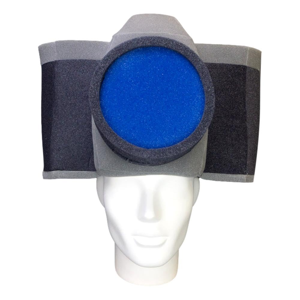 Premium Foam Party Hats for Adults & Kids - Fun Neon Color Disposable Hats (123-CMR-HAT) - Perfect for Birthday Parties, Raves, Festivals & Themed Events