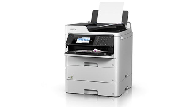 Epson WorkForce Pro WF-C579R Wireless Color All-in-One Inkjet Printer with Duplex Printing, Copy, Scan, Fax | Ideal for Home Office & Small Business Productivity