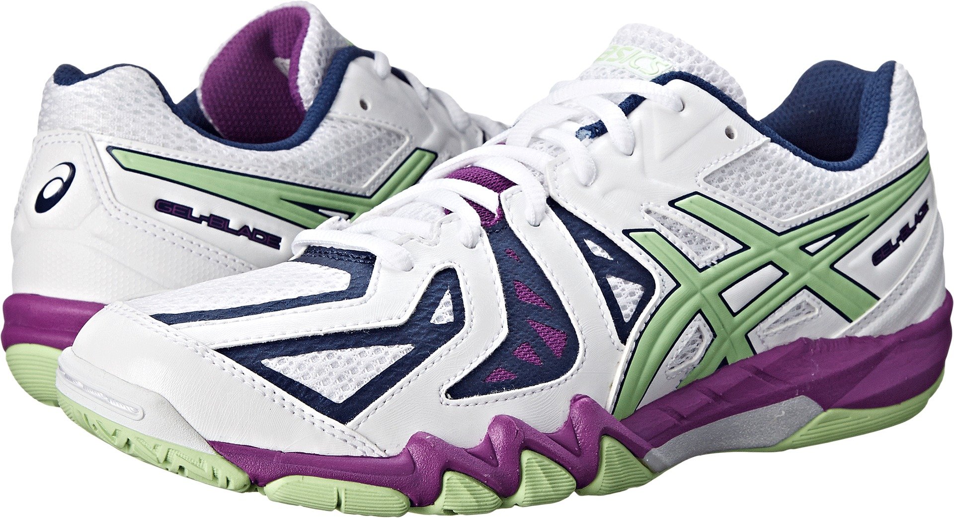 ASICS Women's Gel Blade 5 Indoor Court Shoes - Volleyball & Badminton Non-Marking Sneakers for Gym, Sports & Indoor Activities