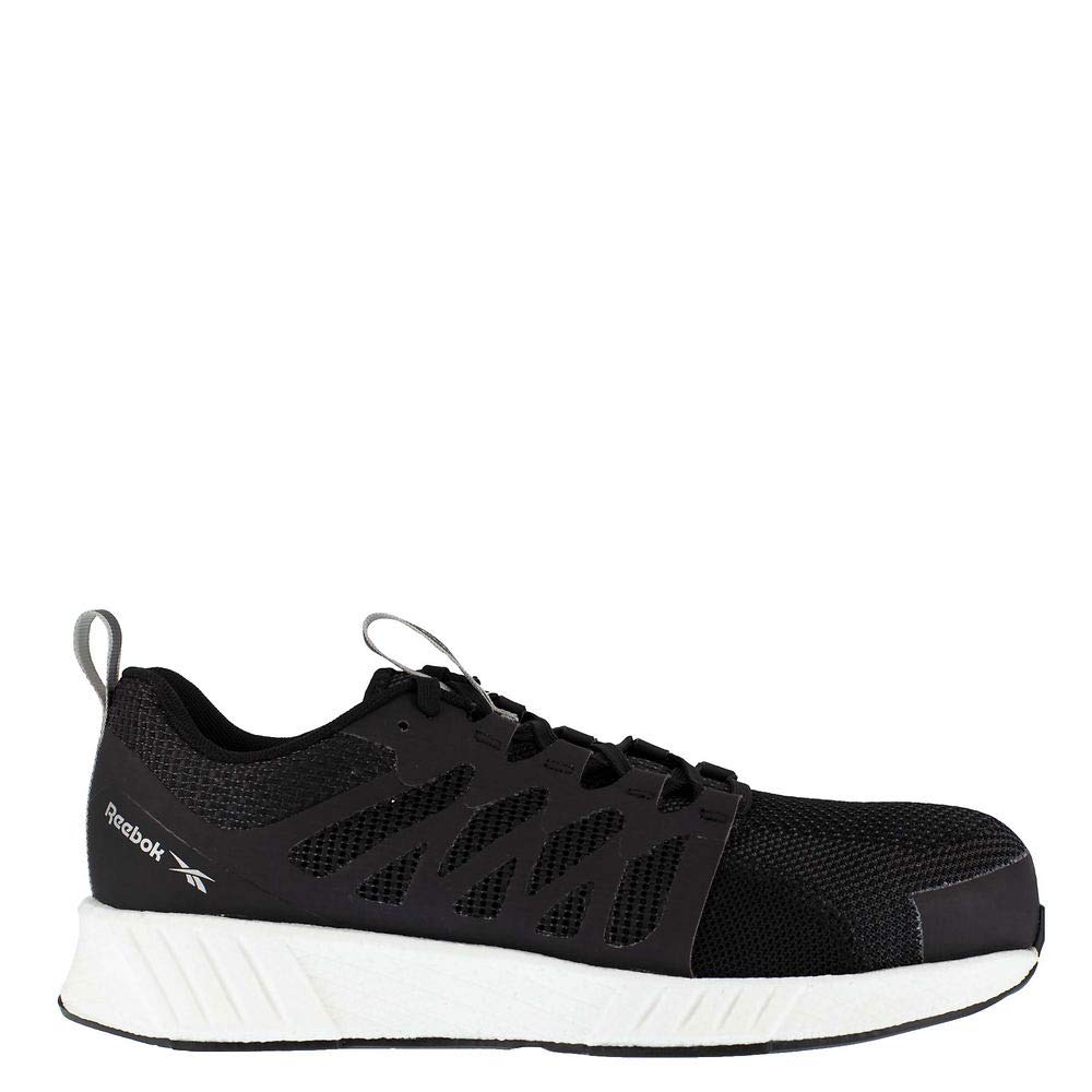 Reebok Men's Fusion Flexweave Work Ct/ESD Casual Shoes - Lightweight Slip Resistant Safety Shoes for Warehouse, Construction & Industrial Work