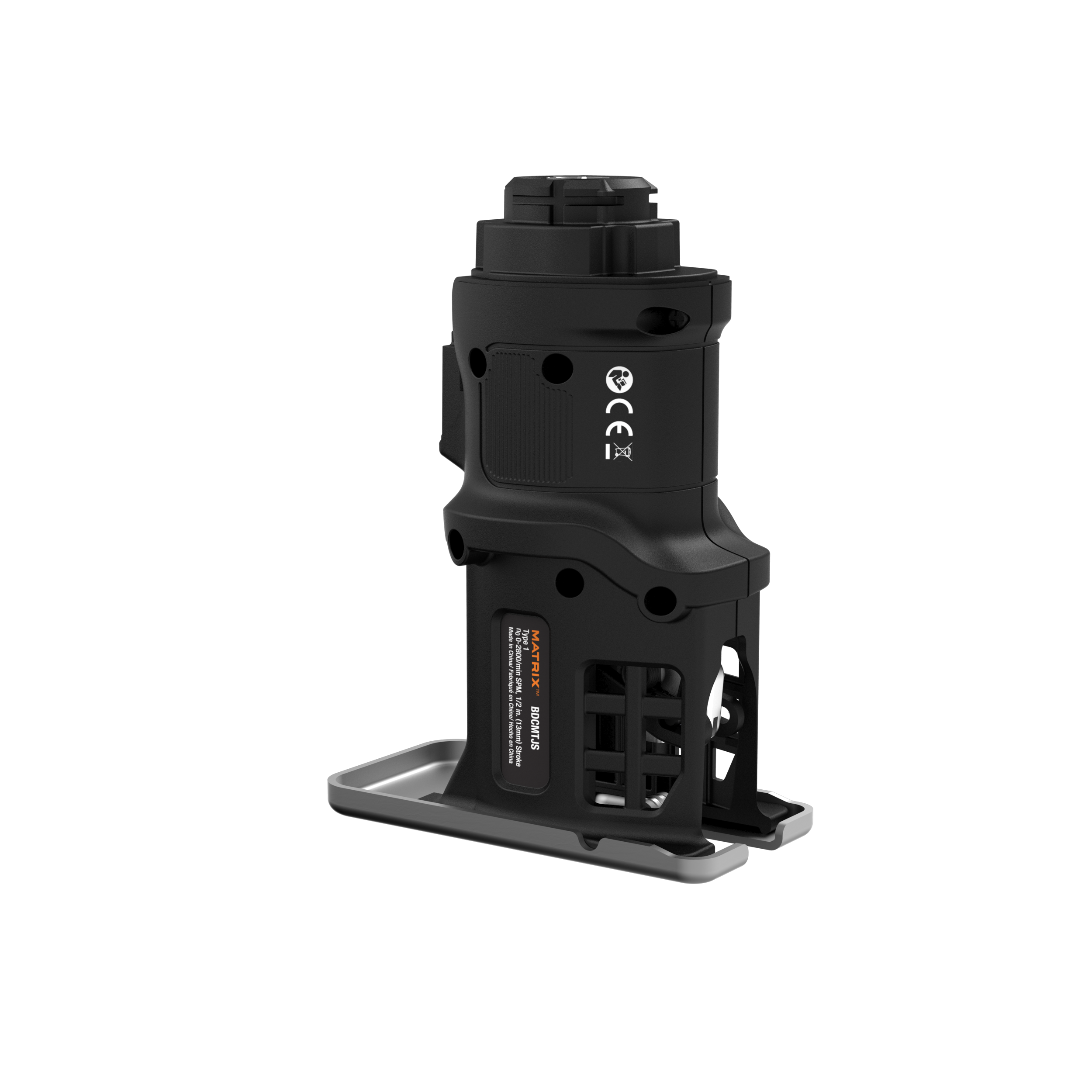MATRIX™ Jig Saw Attachment For Cordless Drill - Power Tool Accessory for Woodworking & DIY Projects - Perfect for Cutting Wood, Plastic & Metal