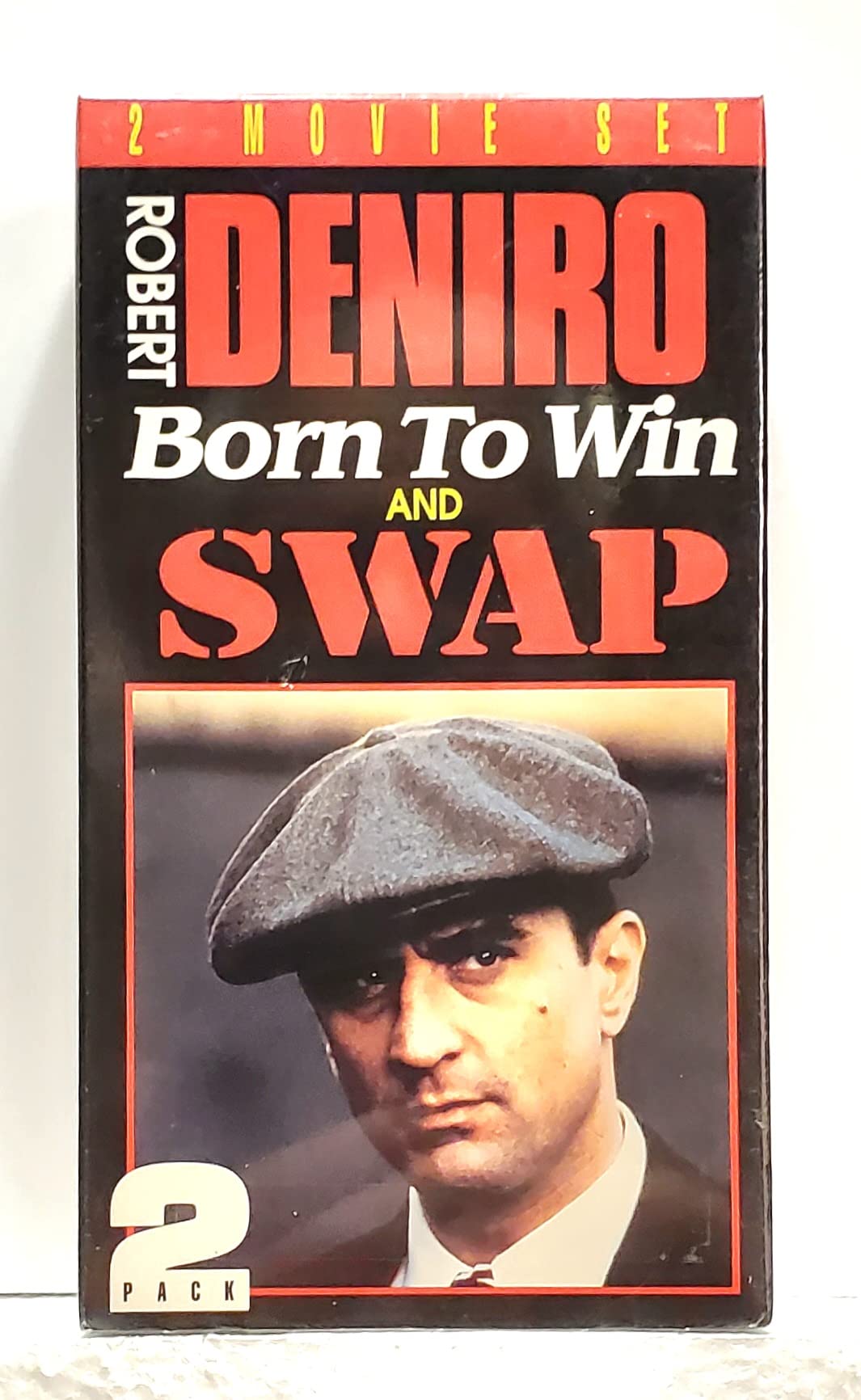 Deniro: Born to Win & The Swap - 2 VHS Movie Collection | Classic Robert De Niro Films | Perfect for Movie Nights & Collector's Gifts