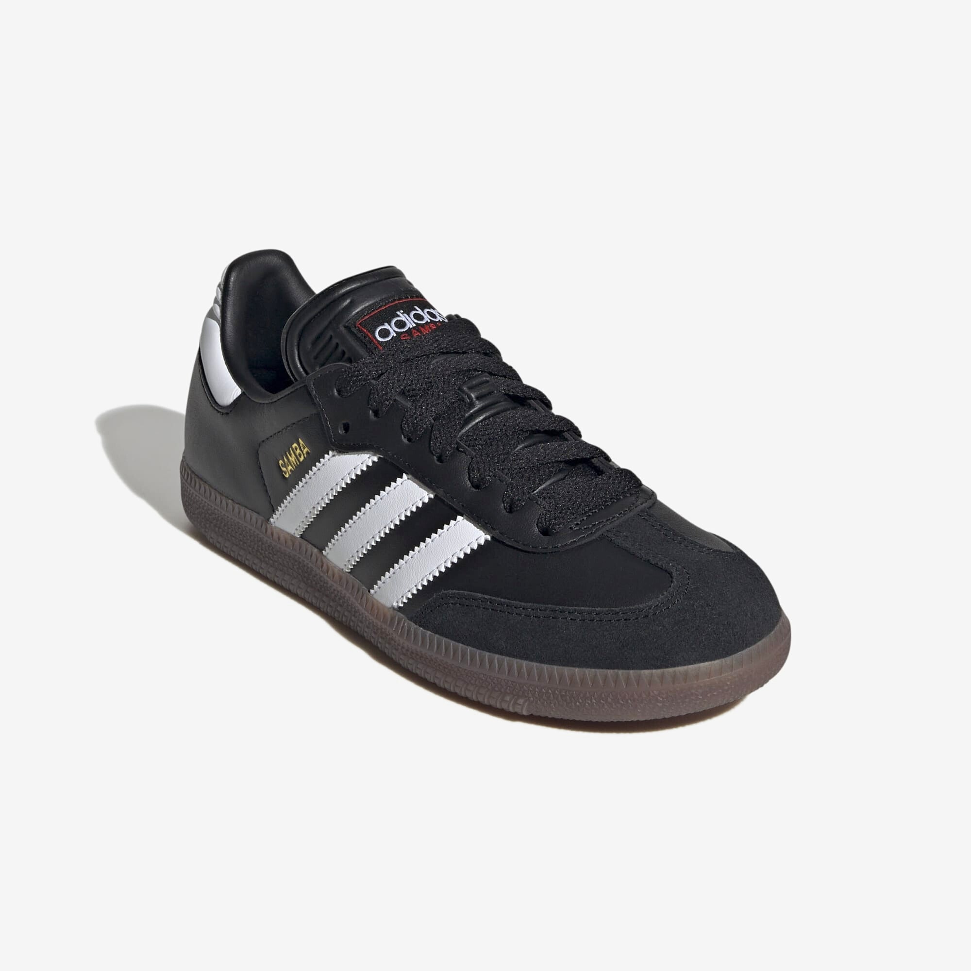 adidas Jr. Samba Classic Soccer Shoes for Kids - Comfortable Youth Sneakers for School, Sports & Casual Wear | Perfect for Soccer Training, Gym Class & Everyday Play
