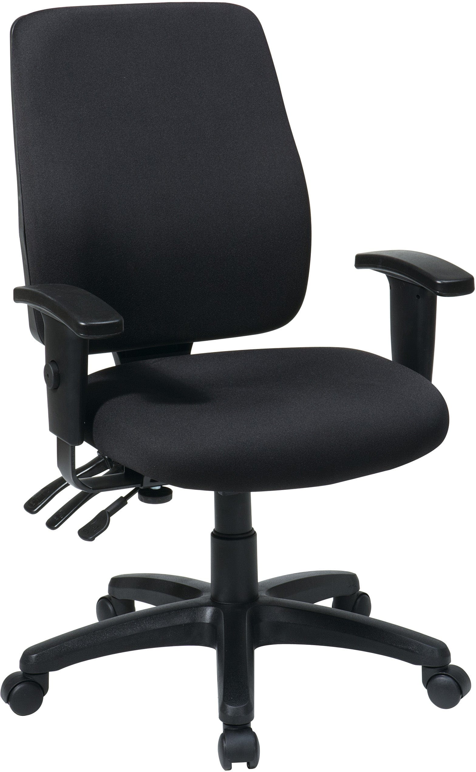 Office Star High Back Dual Function Ergonomic Chair - Adjustable Lumbar Support & Tilt Mechanism - Custom Colors [33347] - Perfect for Home Office & Gaming Setup