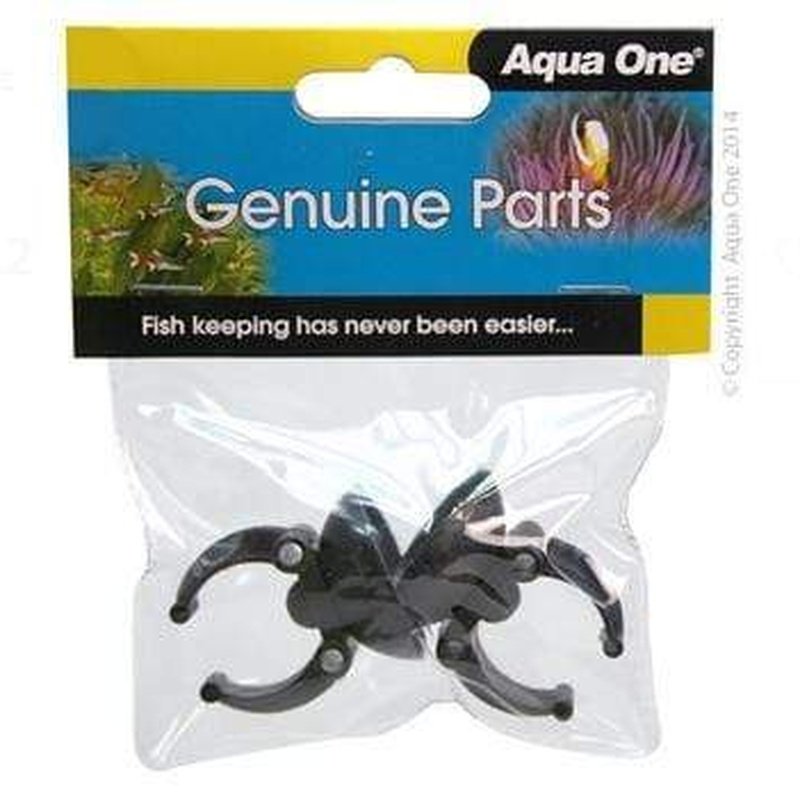 Aqua One Suction Cup Glass Heater 2 Pack - Submersible Fish Tank Heater for Aquariums - Perfect for Tropical Fish, Betta Tanks & Freshwater Aquariums