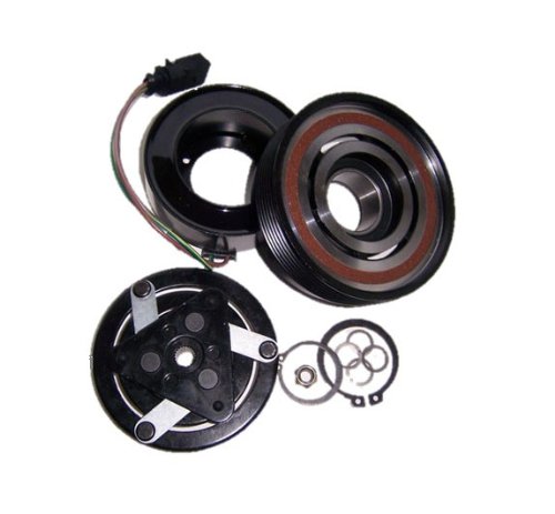 VW Golf AC Compressor Clutch Assembly Replacement - Compatible with VW Part #0J08220811L - Perfect for A/C System Repair & Maintenance