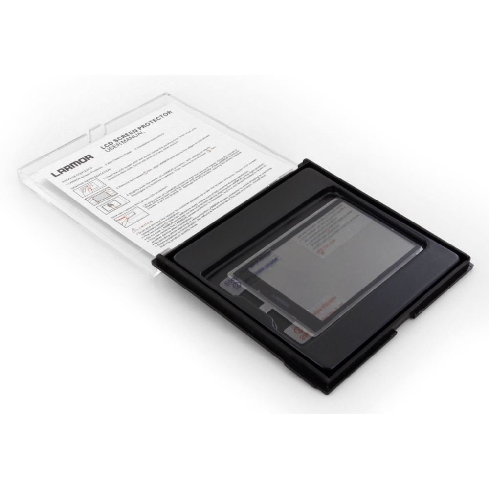 GGS LARMOR Self-Adhesive Optical Glass LCD Screen Protector for Canon EOS 77D - HD Clear Scratch-Resistant Protection - Perfect for Outdoor Photography & Travel