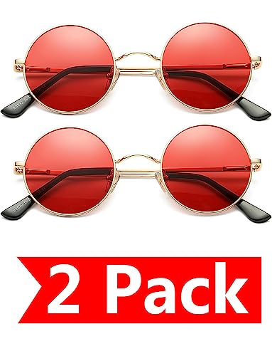 2 Pack (Gold/Ocean Red + Gold/Ocean Red)
