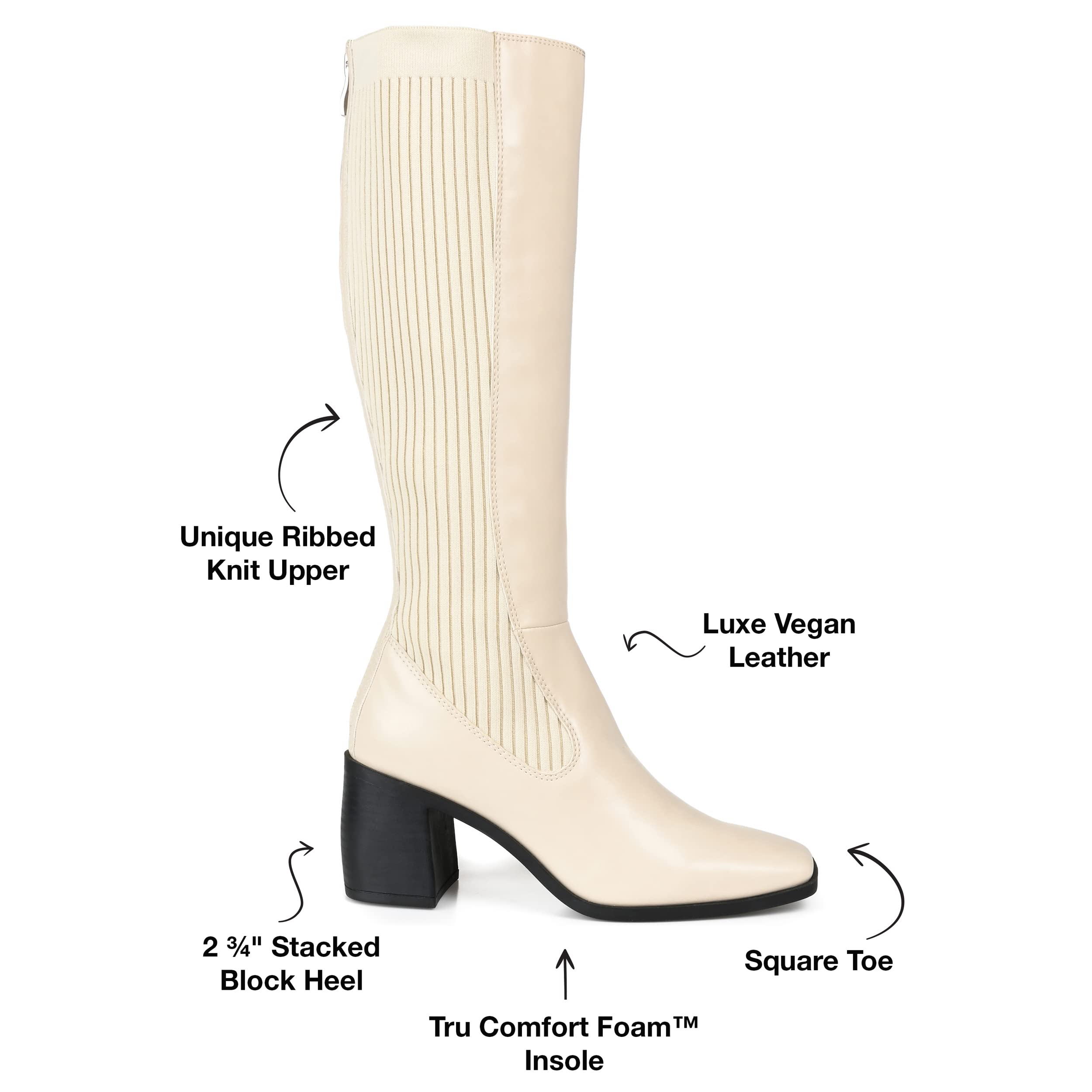 WINNY Extra Wide Calf Boots for Women – Comfortable & Stylish Wide Width Boots for Work, Casual Wear & Outdoor Activities