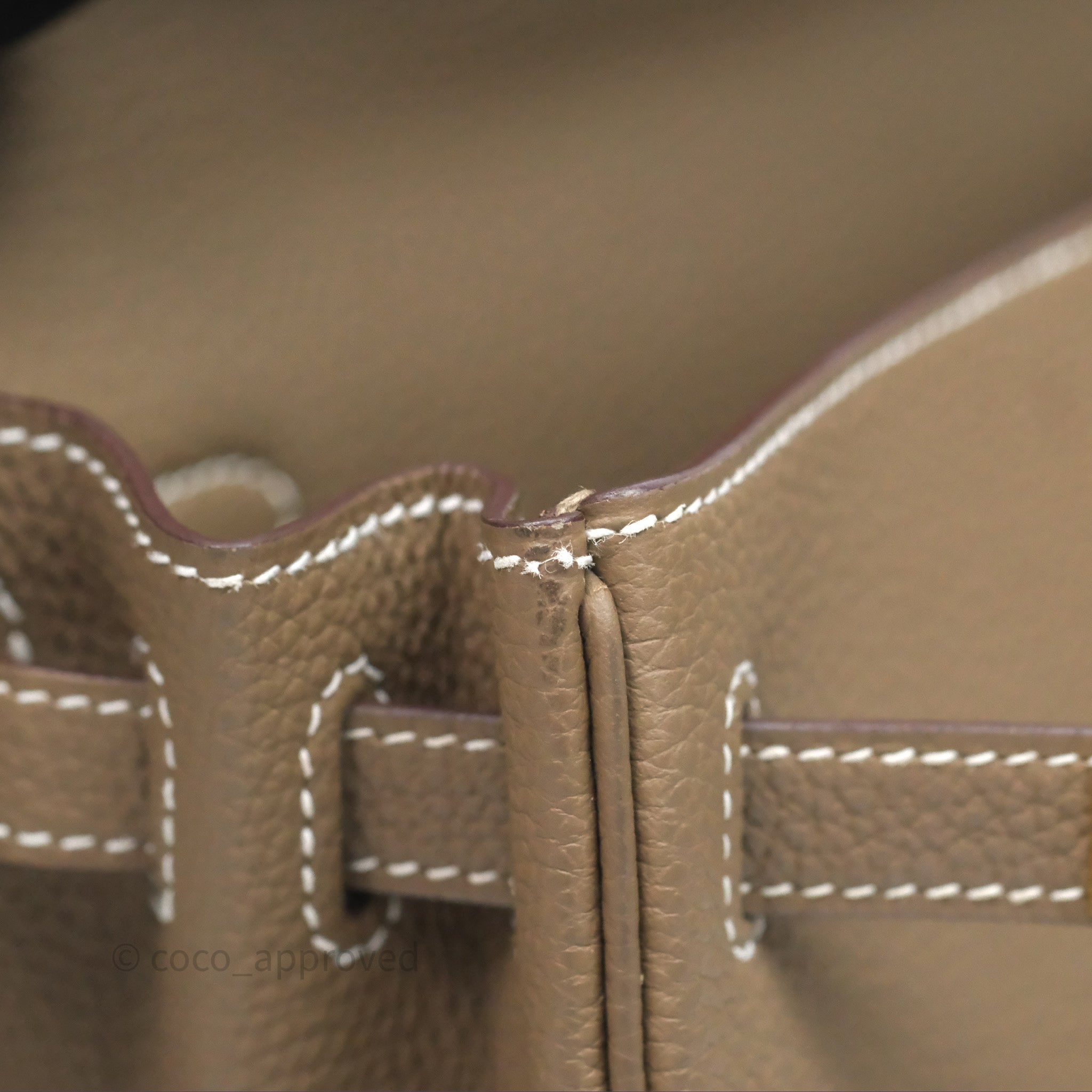 Authentic Hermès Retourne Kelly 25 Bag in Etoupe Togo Leather with Gold Hardware - Luxury Handbag for Women | Perfect for Work, Travel & Special Occasions