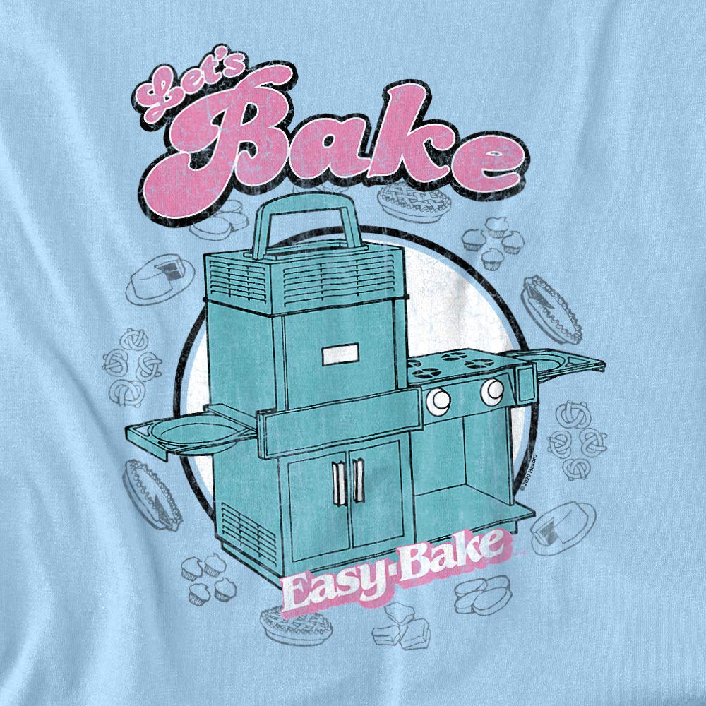 Easy Bake Oven Lets Bake Unisex T-Shirt for Adults - Funny Baking Gift for Bakers, Birthday & Christmas Present for Men & Women