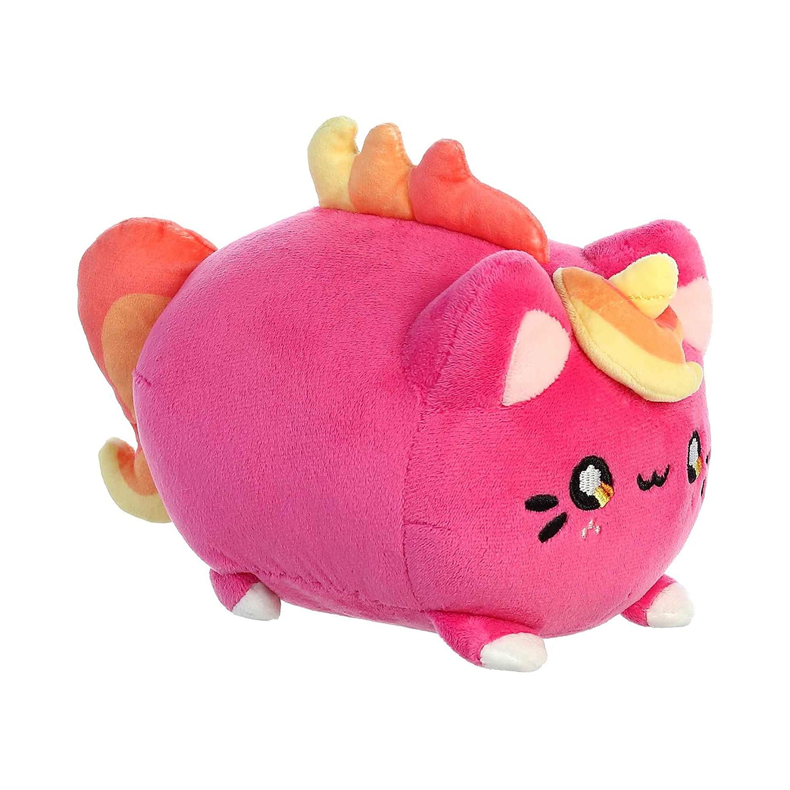 Aurora Berry Sunset Meowchi 7 Inch Soft Plush Stuffed Animal Toy - Perfect for Kids' Bedtime, Nursery Decor, and Cat Lover Gifts