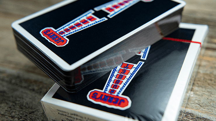 Jerry's Nuggets Playing Cards - Black Gilded Vintage Style Poker Deck for Magic Tricks, Cardistry & Collectors | Premium Casino & Home Game Nights