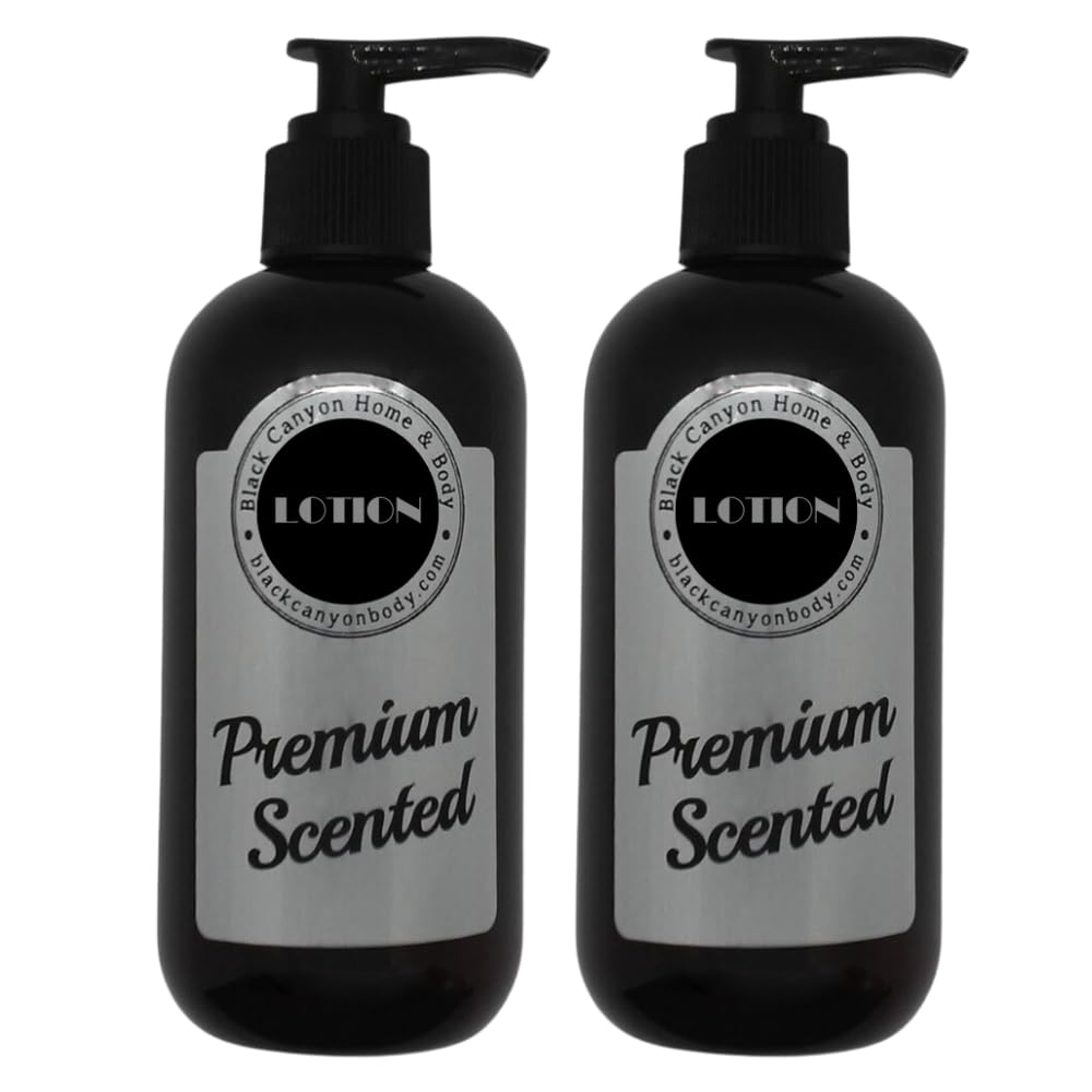 Black Canyon Clove & Nutmeg Scented Body Lotion with Lanolin and Jojoba Oil - 8 Oz (2 Pack) - Moisturizing Dry Skin for Winter & Spa Relaxation at Home