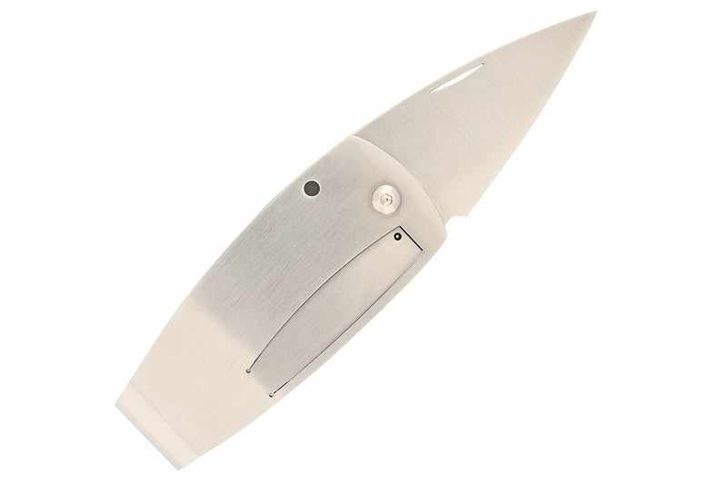 Mcusta Kamon Aoi Money Clip AUS 8 Stainless Steel 2.9 Inch Folding Pocket Knife - EDC, Outdoor, Camping & Everyday Carry Utility Tool
