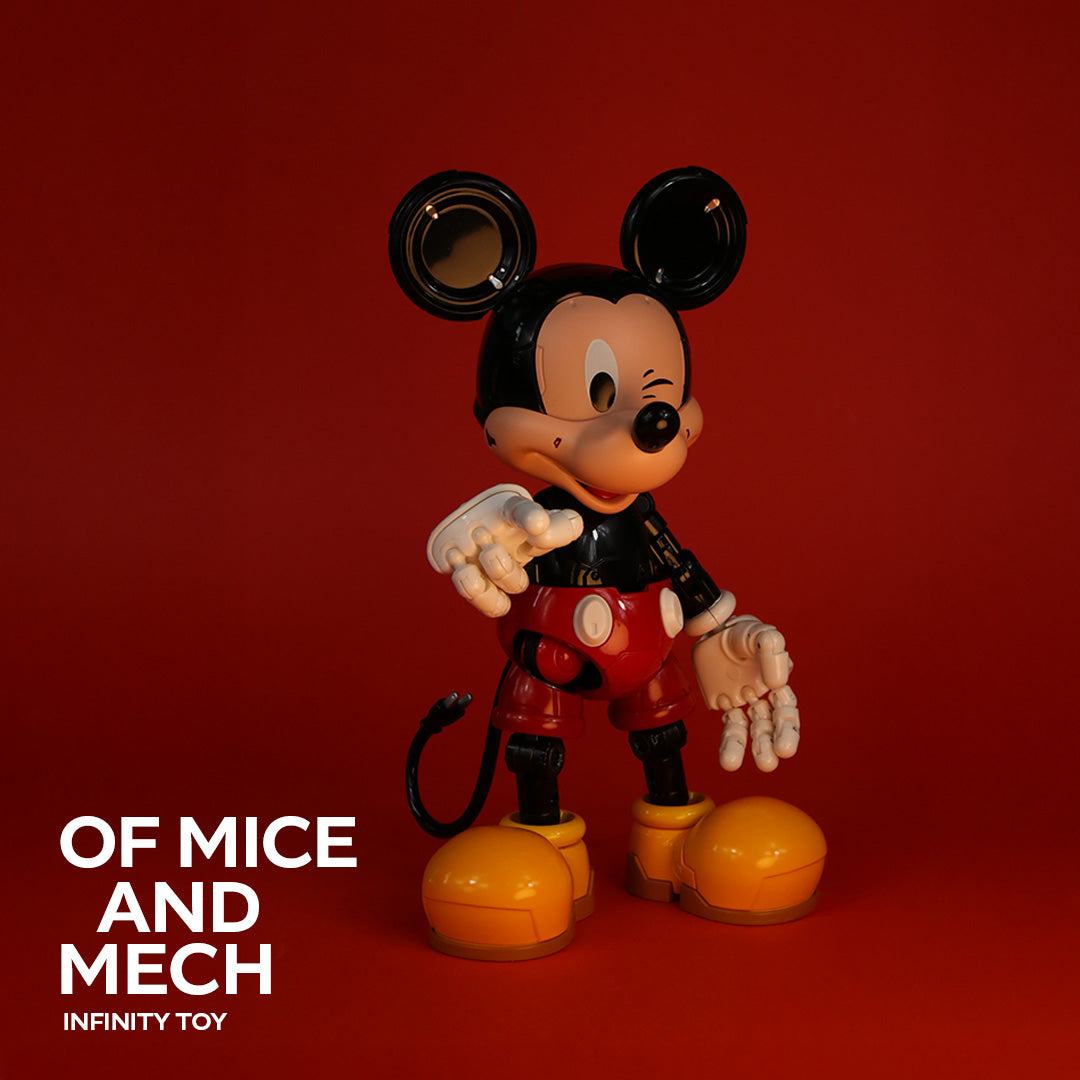 Heat Bubby Figure Mecha Mickey Mouse Classic Version - Collectible Robot Disney Toy for Fans & Decor, Perfect for Display, Gifts, and Anime Collections