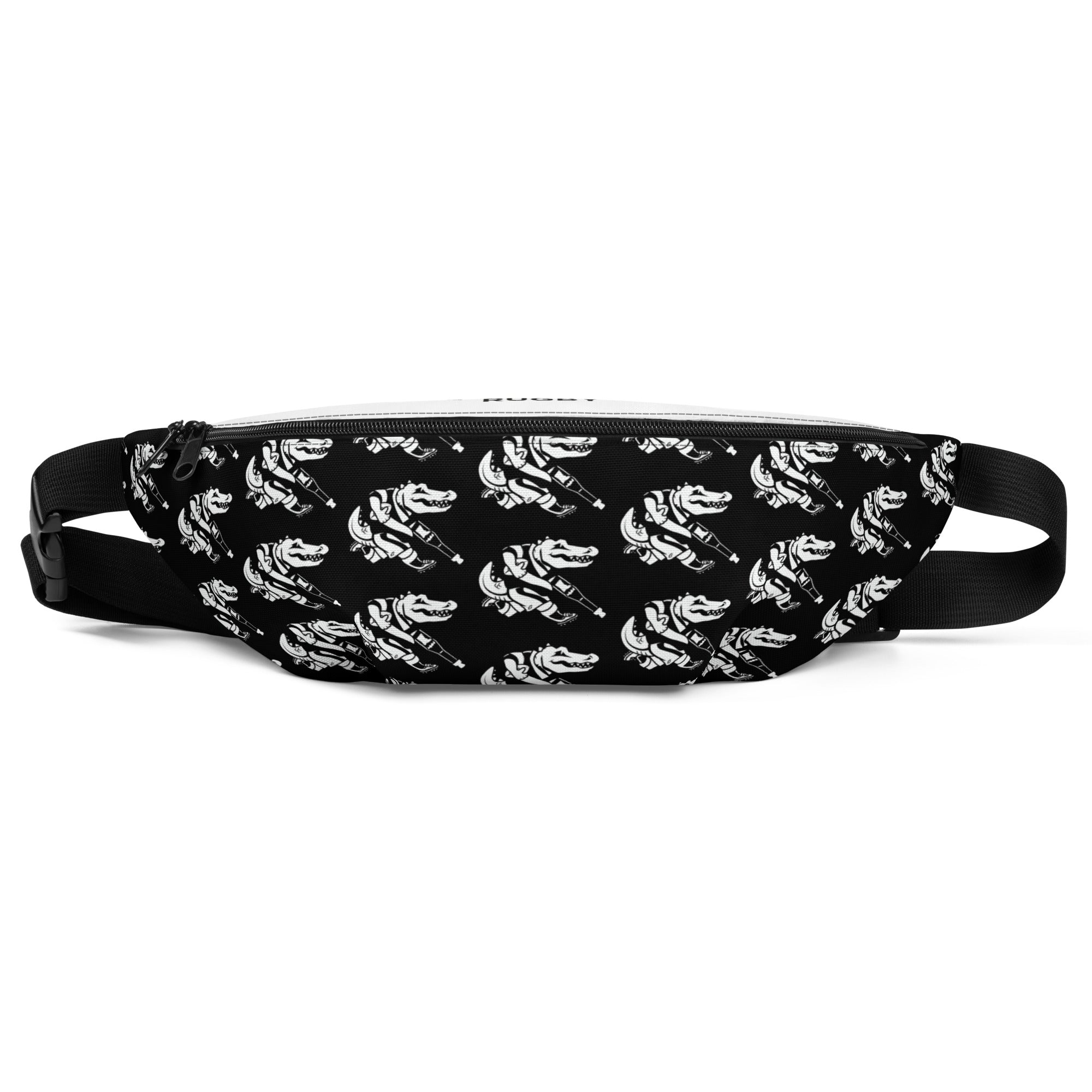 **KwaZulu Old Crocs Fanny Pack - Waterproof Waist Bag for Hiking, Travel & Outdoor Adventures**