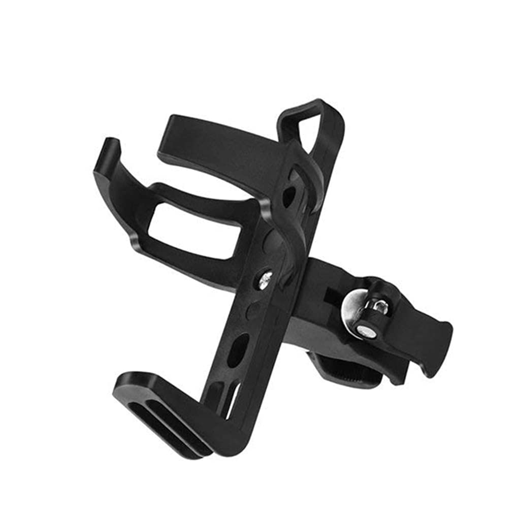 360° Adjustable Bike Water Bottle Holder - Universal Bicycle Cup Cage for MTB, Road Bikes, Strollers & Motorcycles - Easy Installation, Durable Black Cycling Accessory - Perfect for Commuting, Workouts & Outdoor Adventures
