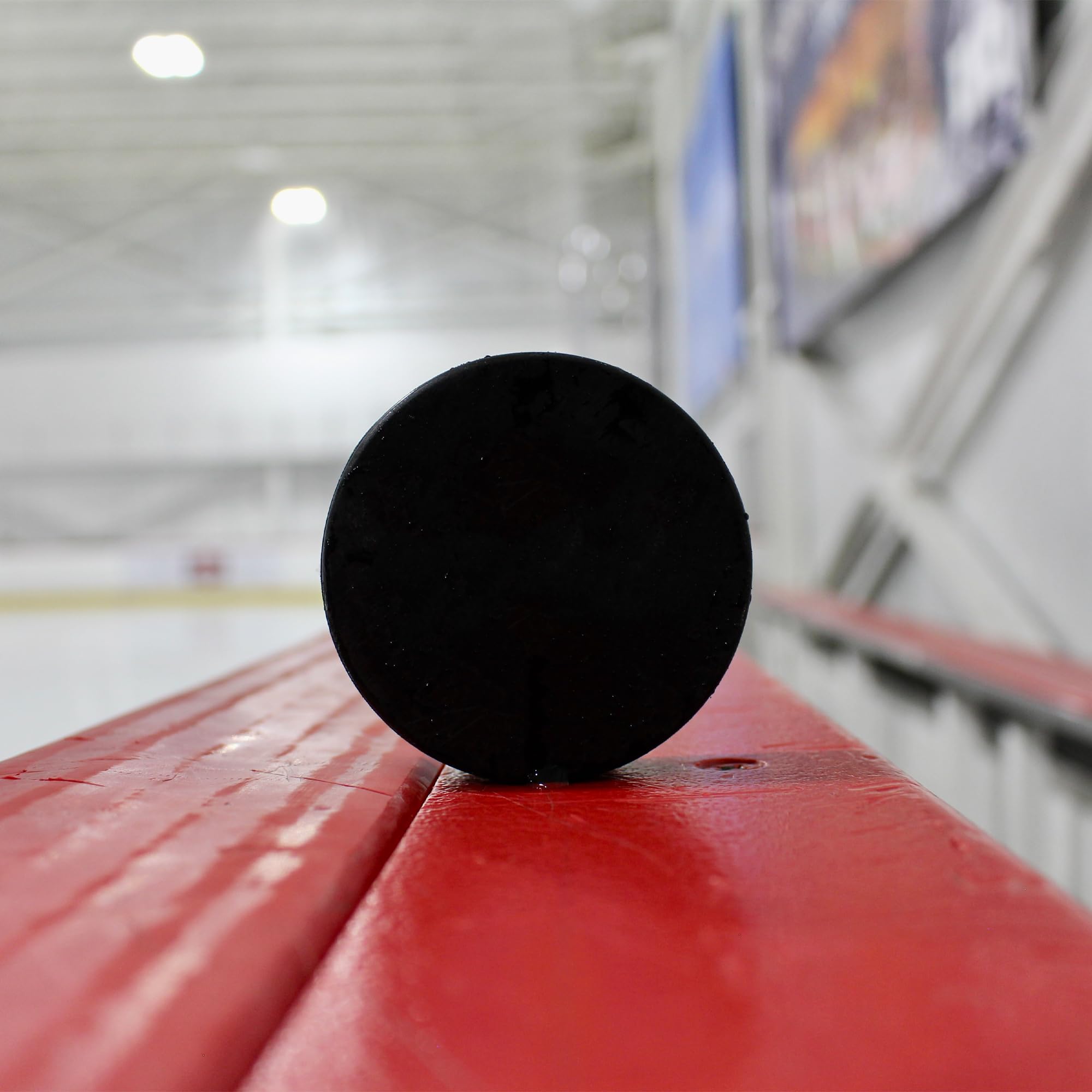 Bulk Hockey Pucks - 100 Pack Official 6 oz Standard Size & Weight for Ice Hockey Practice & Games | Durable Rubber Pucks for Pond, Rink & Training | Perfect for NHL Practice, Street Hockey & Goaltender Drills