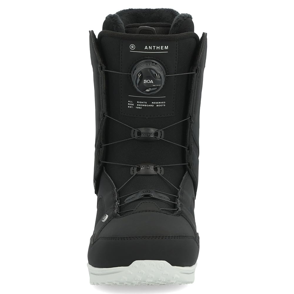 Ride Anthem Men's Snowboard Boots - High-Performance Snowboarding Boots for Men | Perfect for Freestyle & All-Mountain Riding