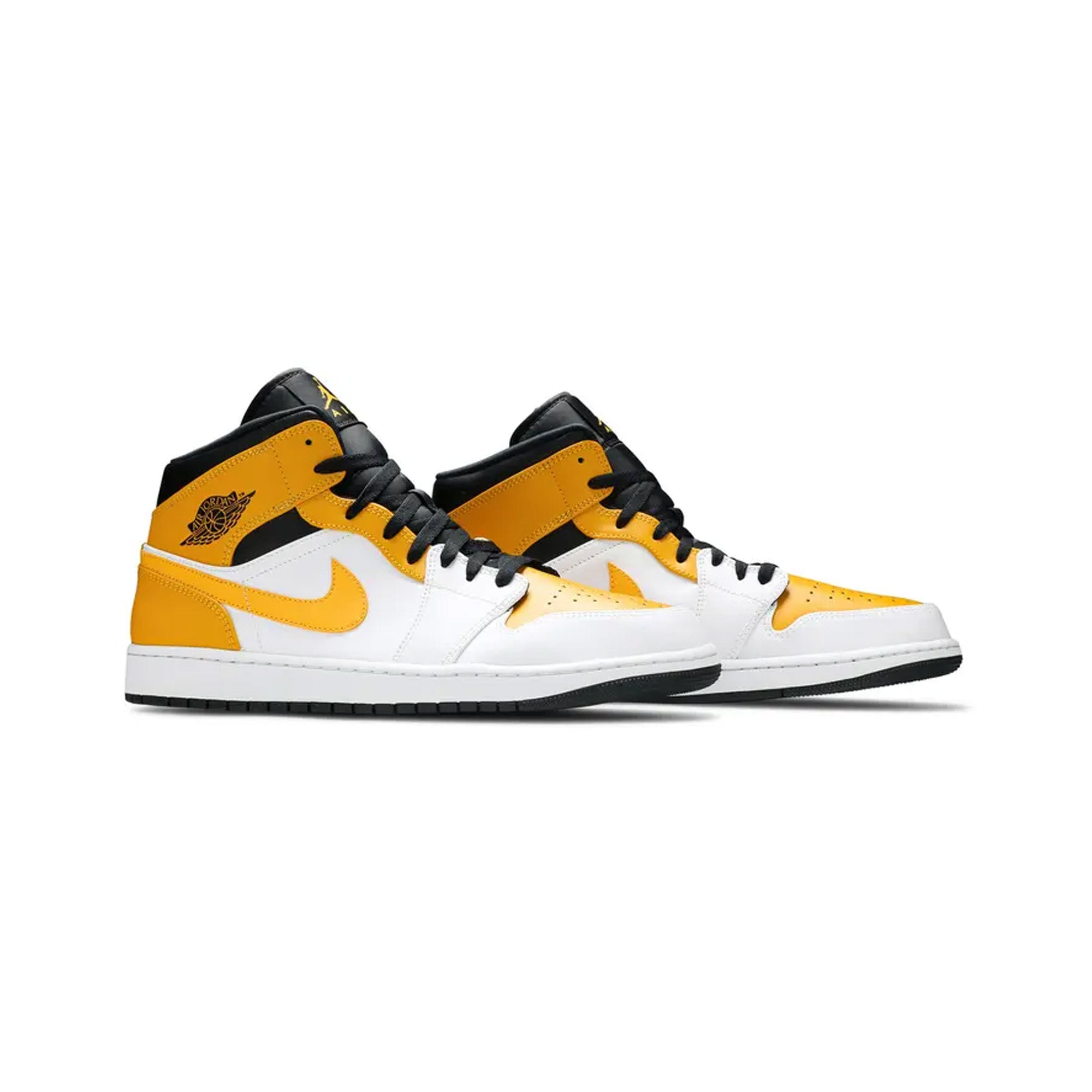 Air Jordan 1 Mid 'University Gold' Men's Basketball Shoes - Retro Sneakers for Streetwear & Casual Style | Perfect for Basketball, Gym & Everyday Wear