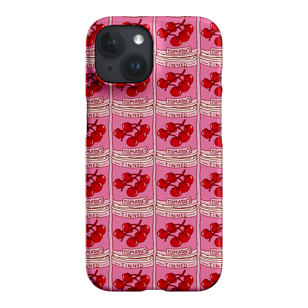 Premium Tin Can Tomatoes Design Shockproof Phone Case for iPhone & Samsung - Durable Protection for Everyday Use, Travel & Outdoor Adventures