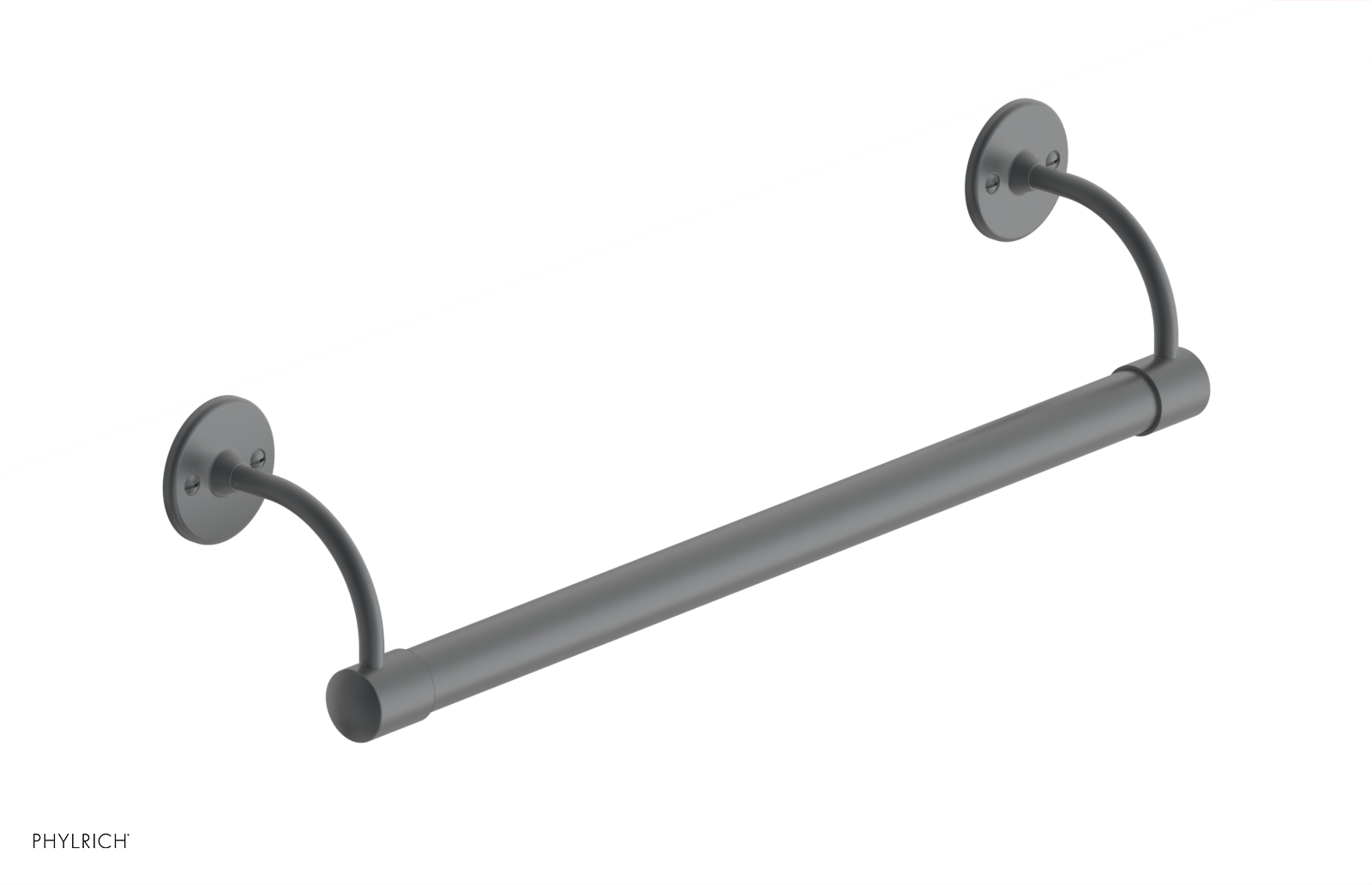 Jamestown 18-Inch Towel Bar - 165mm x 70mm - Bathroom Towel Rack for Spa, Hotel & Home Decor - Stainless Steel Wall Mounted Towel Holder for Hand & Bath Towels