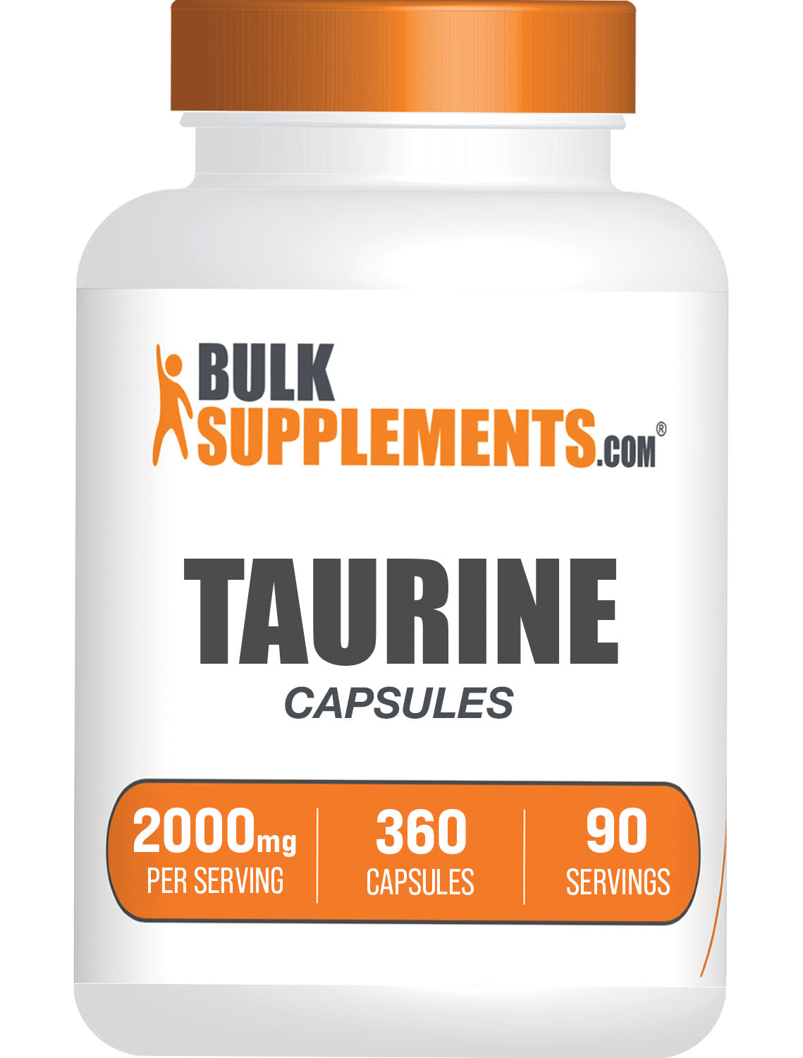 Premium Taurine Capsules 1000mg - 120 Count | Supports Heart Health, Energy & Exercise Performance | Vegan, Non-GMO Supplement for Athletes & Active Lifestyles