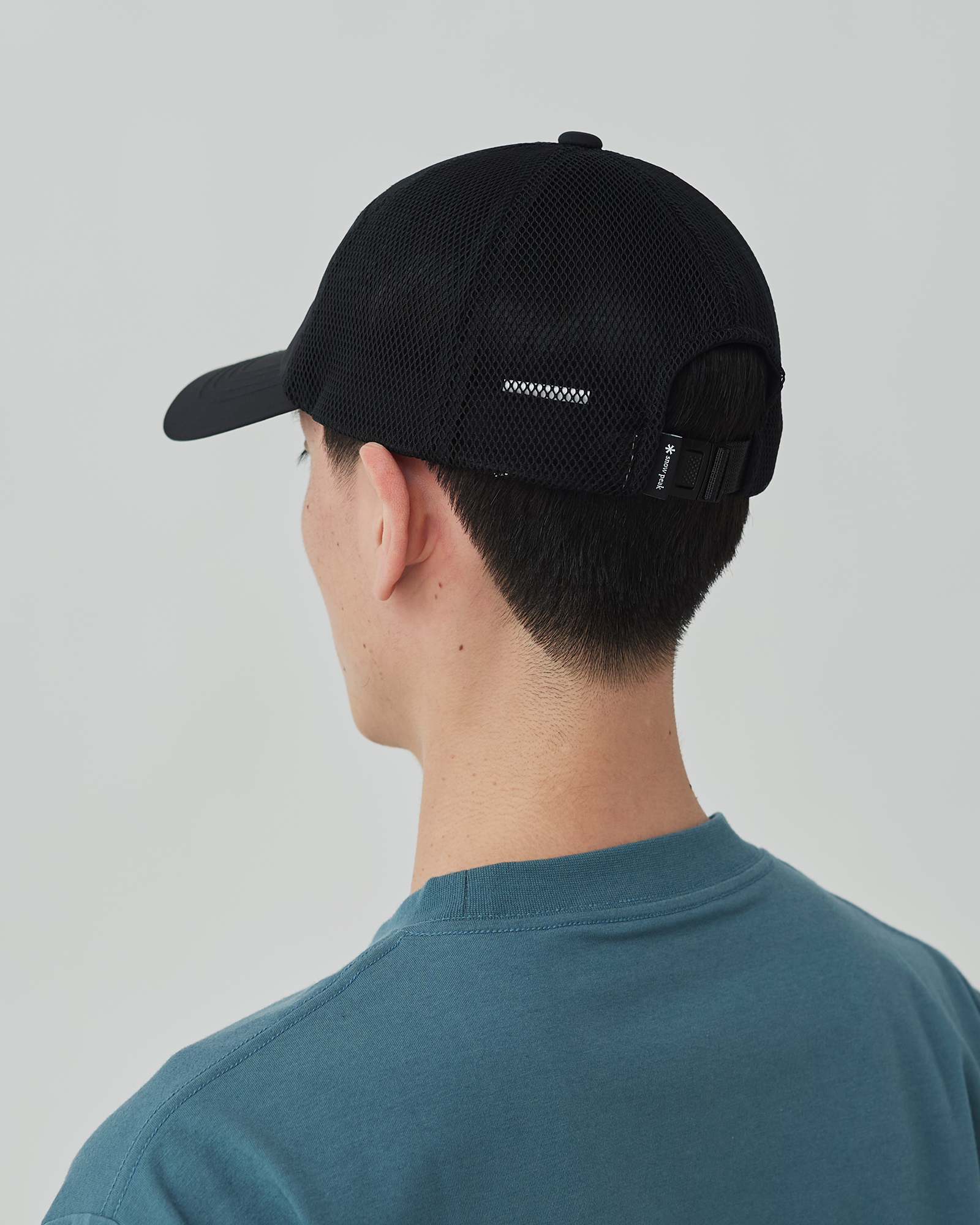 6-Panel Mesh Baseball Cap for Men - Breathable & Lightweight Adjustable Snapback Hat for Outdoor Sports, Running, Hiking & Casual Wear
