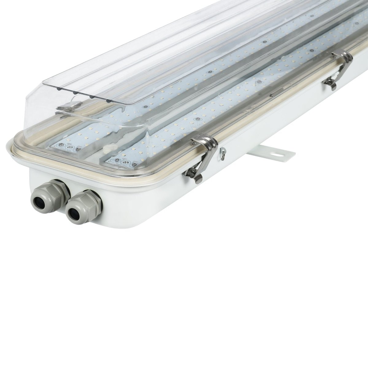 40W 2FT LED Explosion Proof Vapor Proof Light Fixture - R Series Dimmable 5000K 5600LM (AC100-277V, IP66) for Hazardous Locations - Ideal for Oil Rigs, Chemical Plants & Industrial Facilities