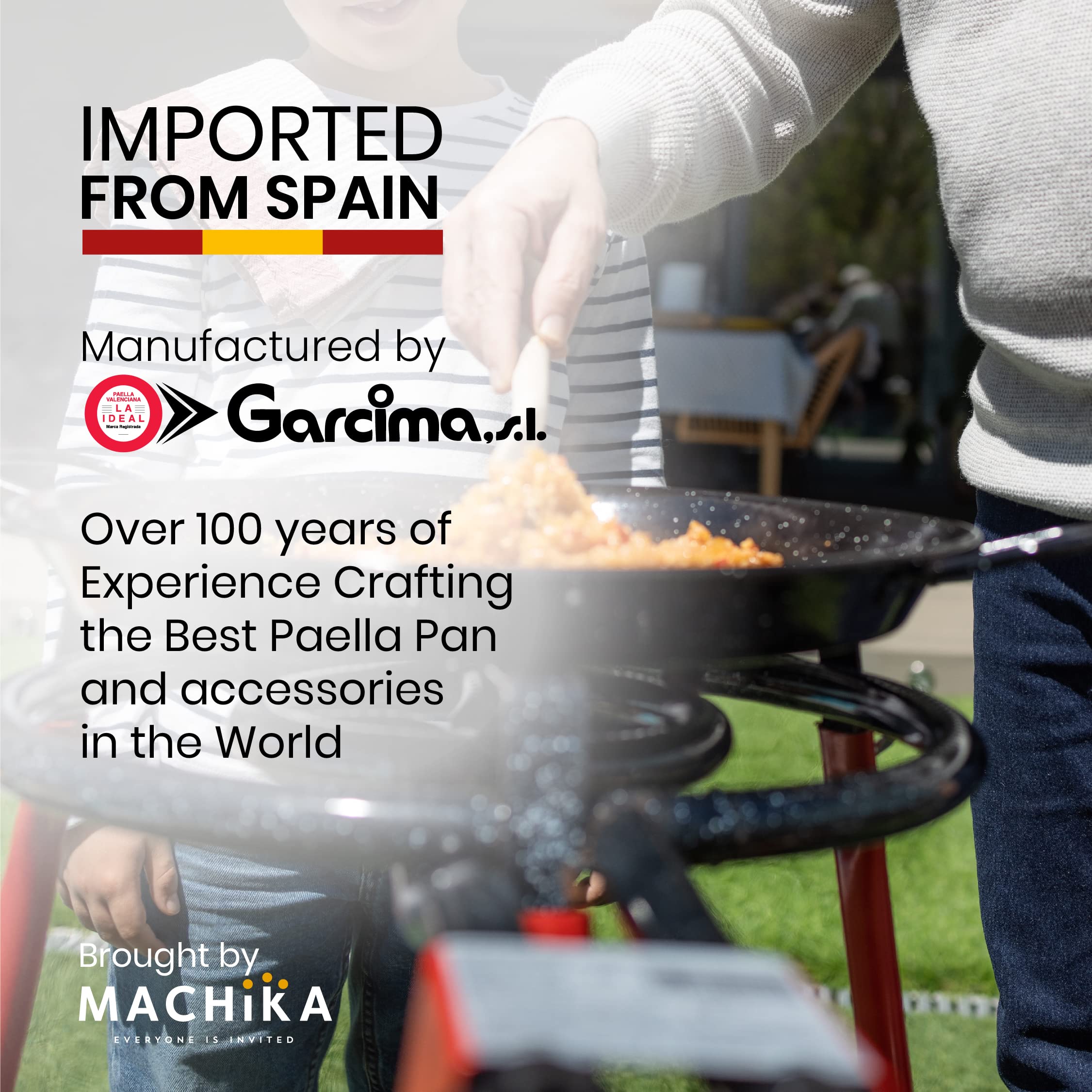 Machika G700 Portable Outdoor Gas Burner - 3 Ring High Power Propane Stove for Camping, BBQ, Picnics & Catering | Commercial Grade Stainless Steel Cooktop Fits 35
