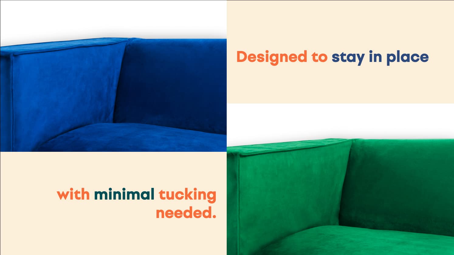Premium Custom Klippan Sofa Cover - Designer Velvet Slipcover for IKEA Klippan 2-Seater Loveseat | Pet-Friendly, Durable & Stylish (Emerald Green) | Perfect for Living Room, Home Theater & Cozy Spaces