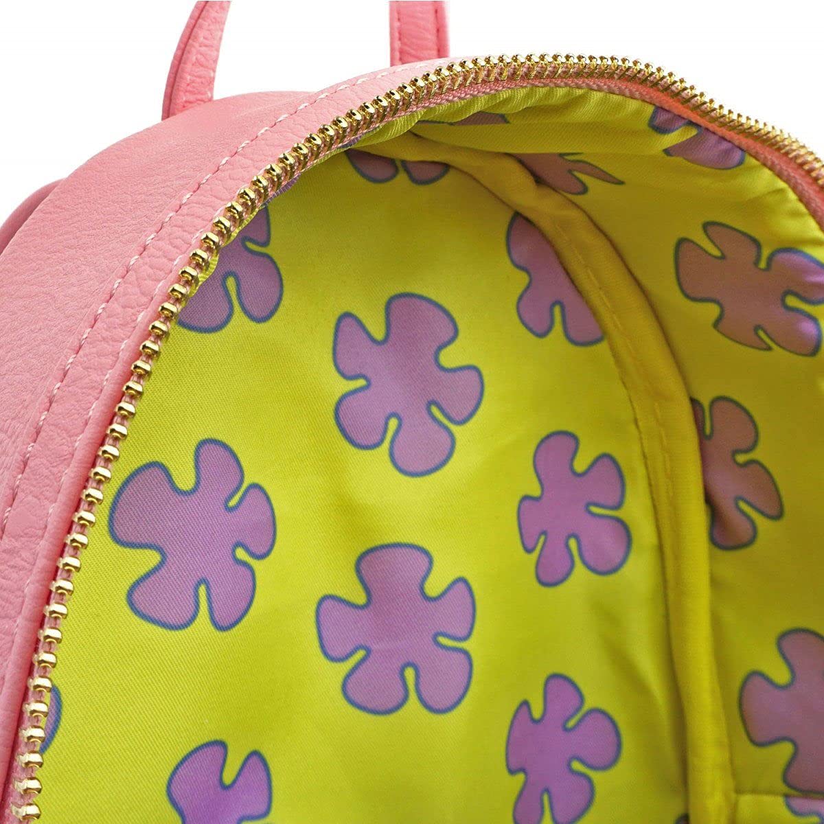 Loungefly SpongeBob SquarePants 20th Anniversary Patrick Mini Backpack - Cute Cartoon Character Small Purse for Women & Teens - Perfect for School, Travel, and Comic Con