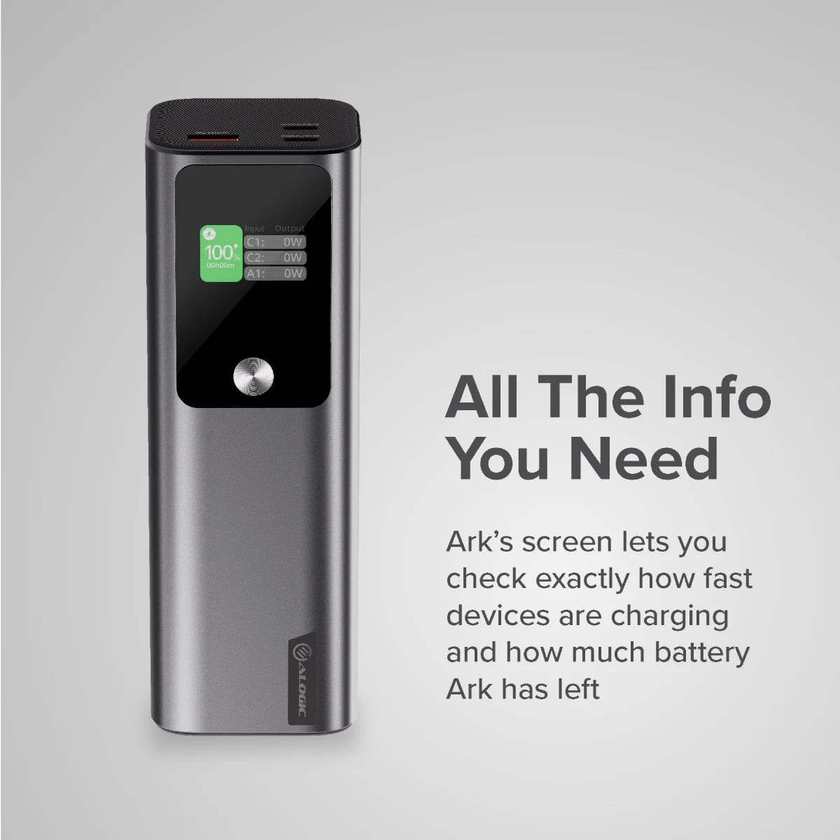27,000mAh Power Bank with 140W USB-C Fast Charging - Portable Charger for Laptops, Phones & Tablets - Perfect for Travel, Camping & Emergency Power Backup
